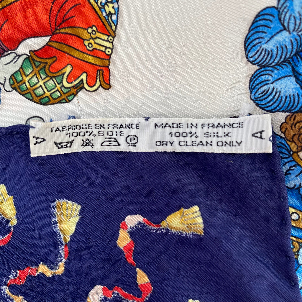 Hermès Les Fêtes du Roi Soleil Silk Scarf