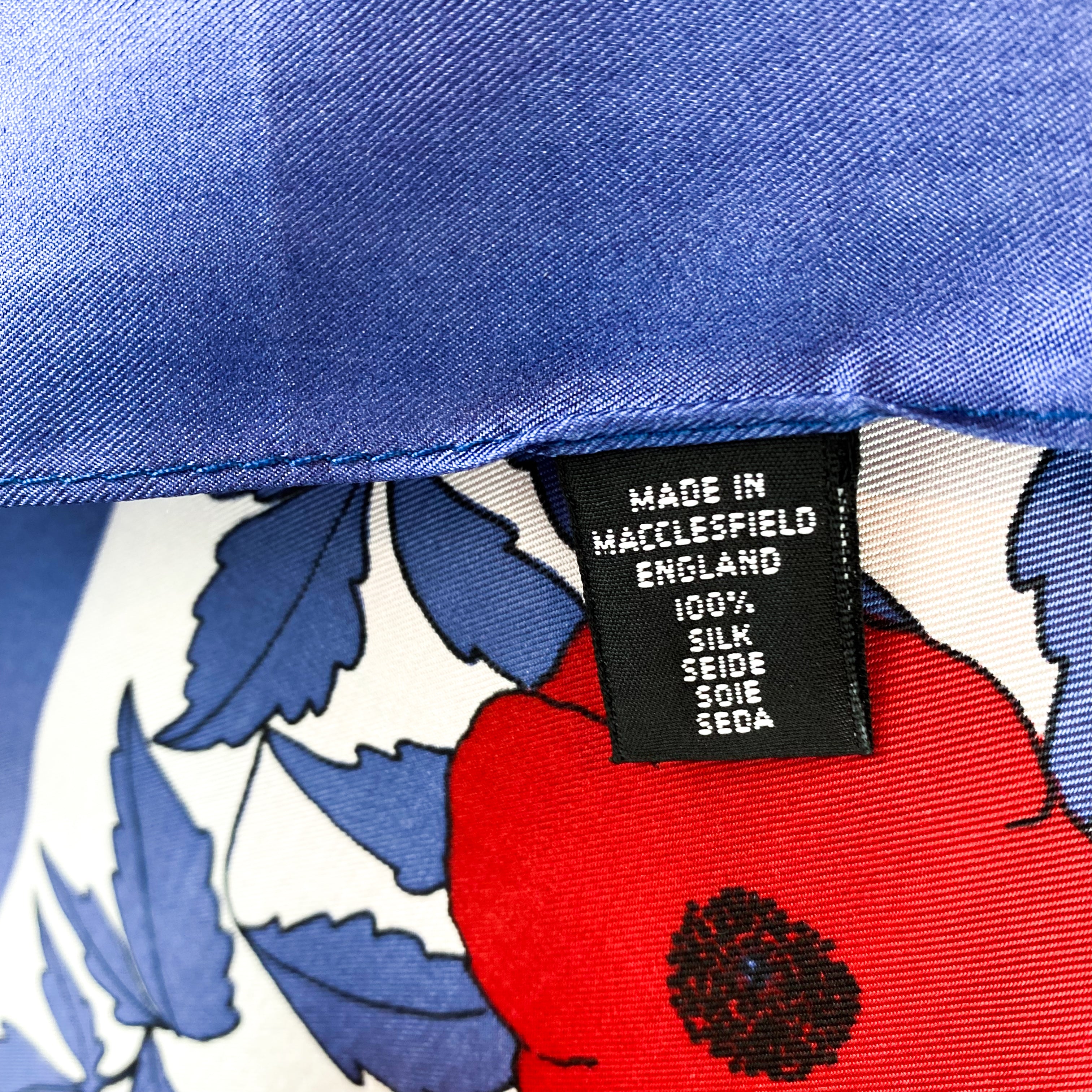 Helen Douglas Floral Silk Scarf