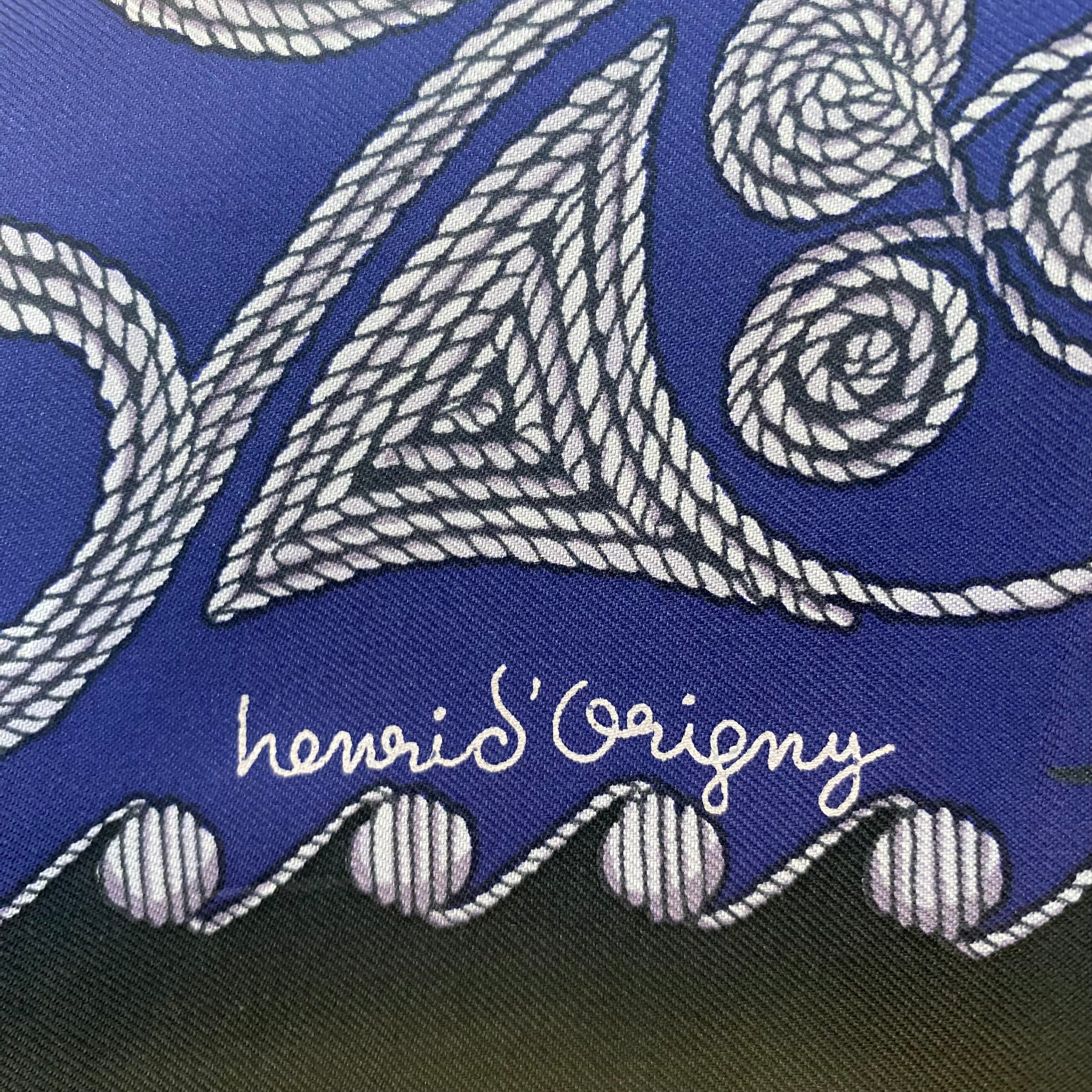 Hermès Ababesques Vintage Silk Scarf