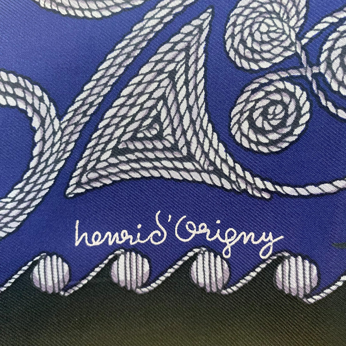 Hermès Ababesques Vintage Silk Scarf