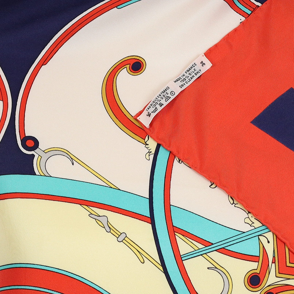 Hermès Washington’s Carriage Silk Scarf