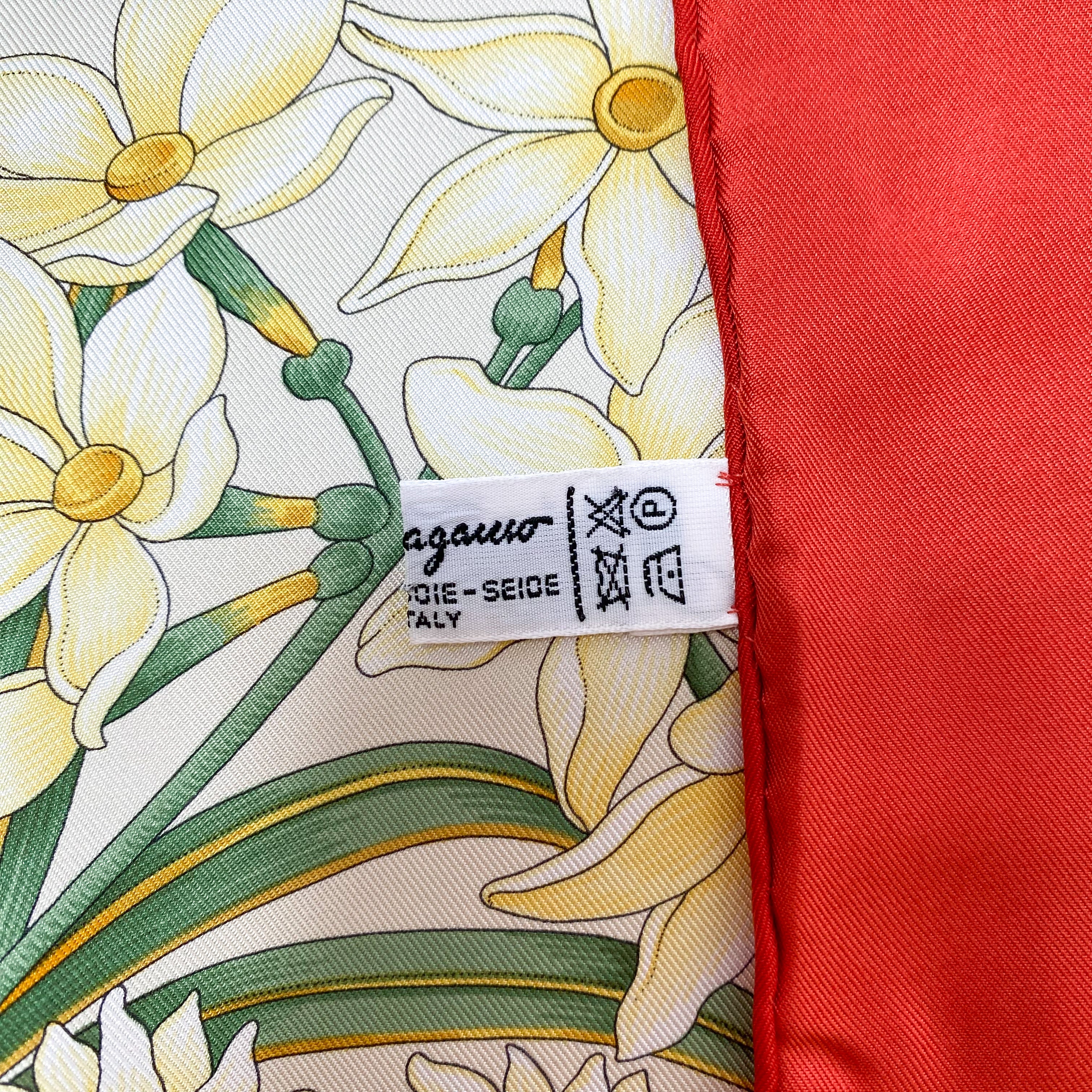Salvatore Ferragamo Butterfly Silk Scarf
