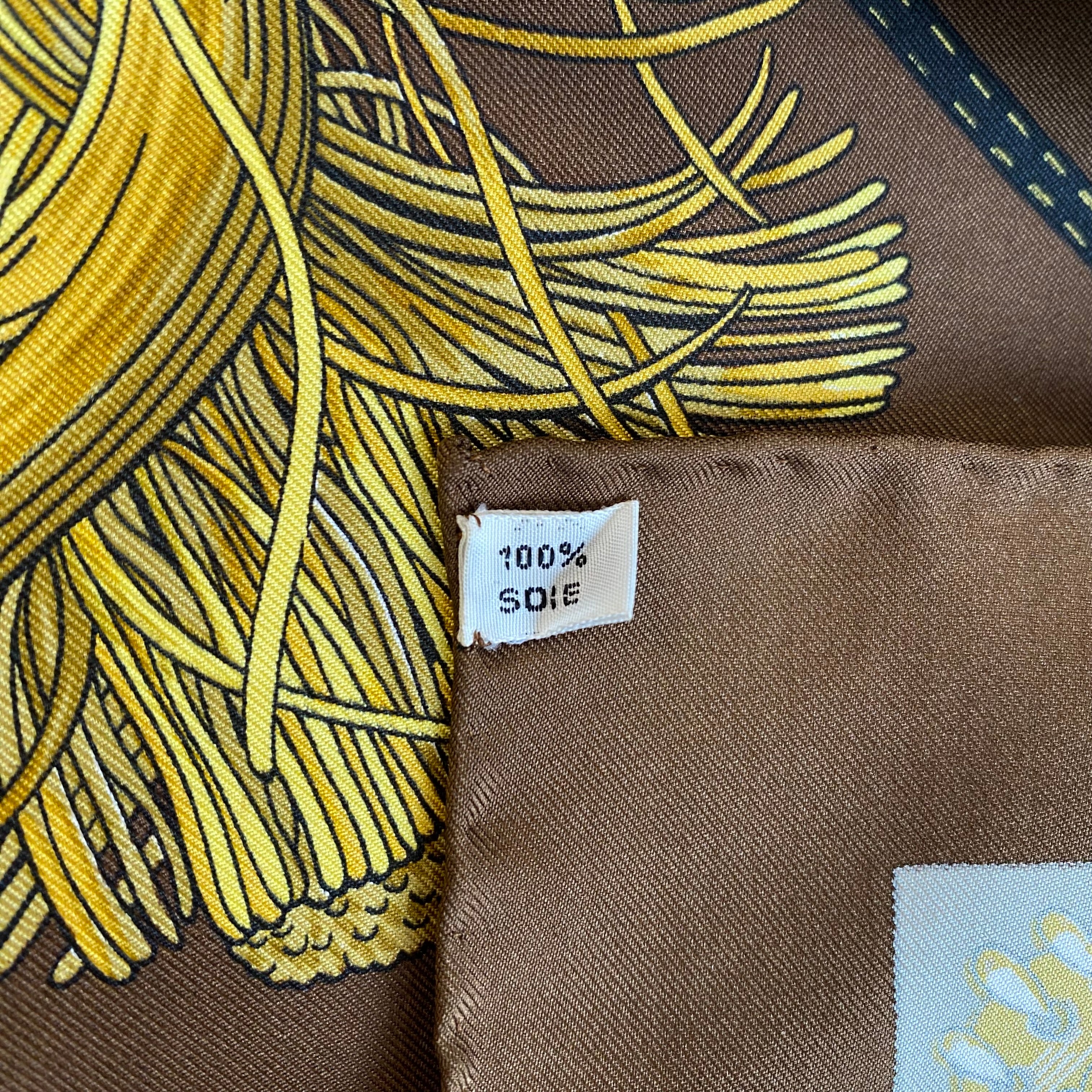 Hermès Cliquetis Silk Scarf