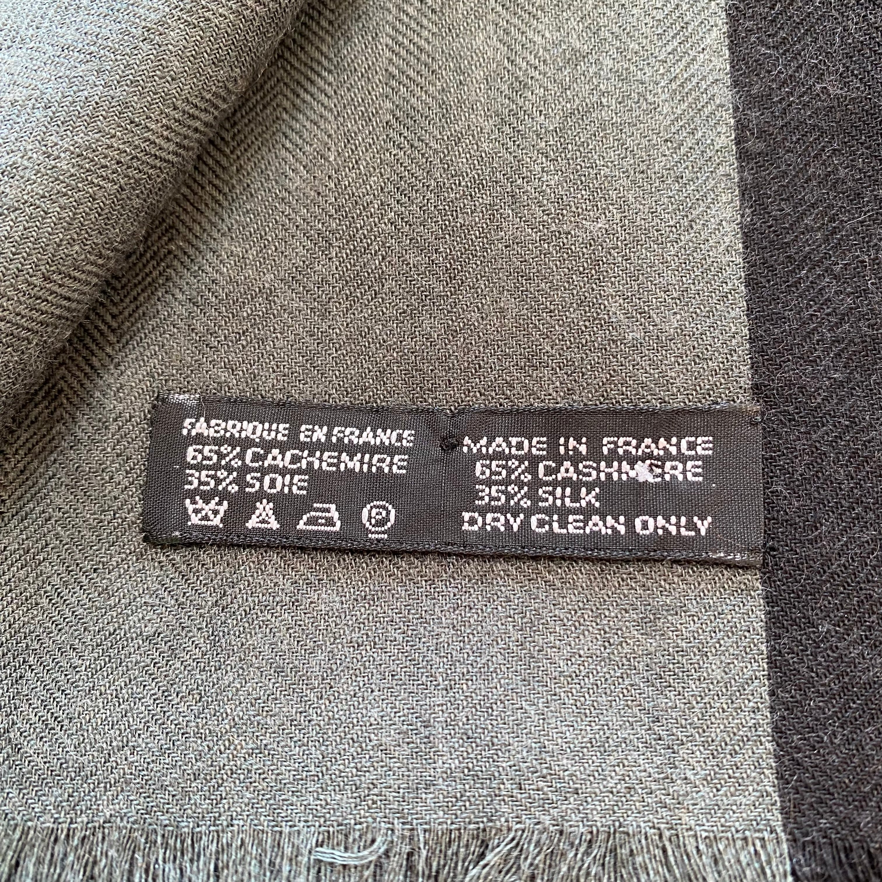Hermès Cashmere & Silk Stole