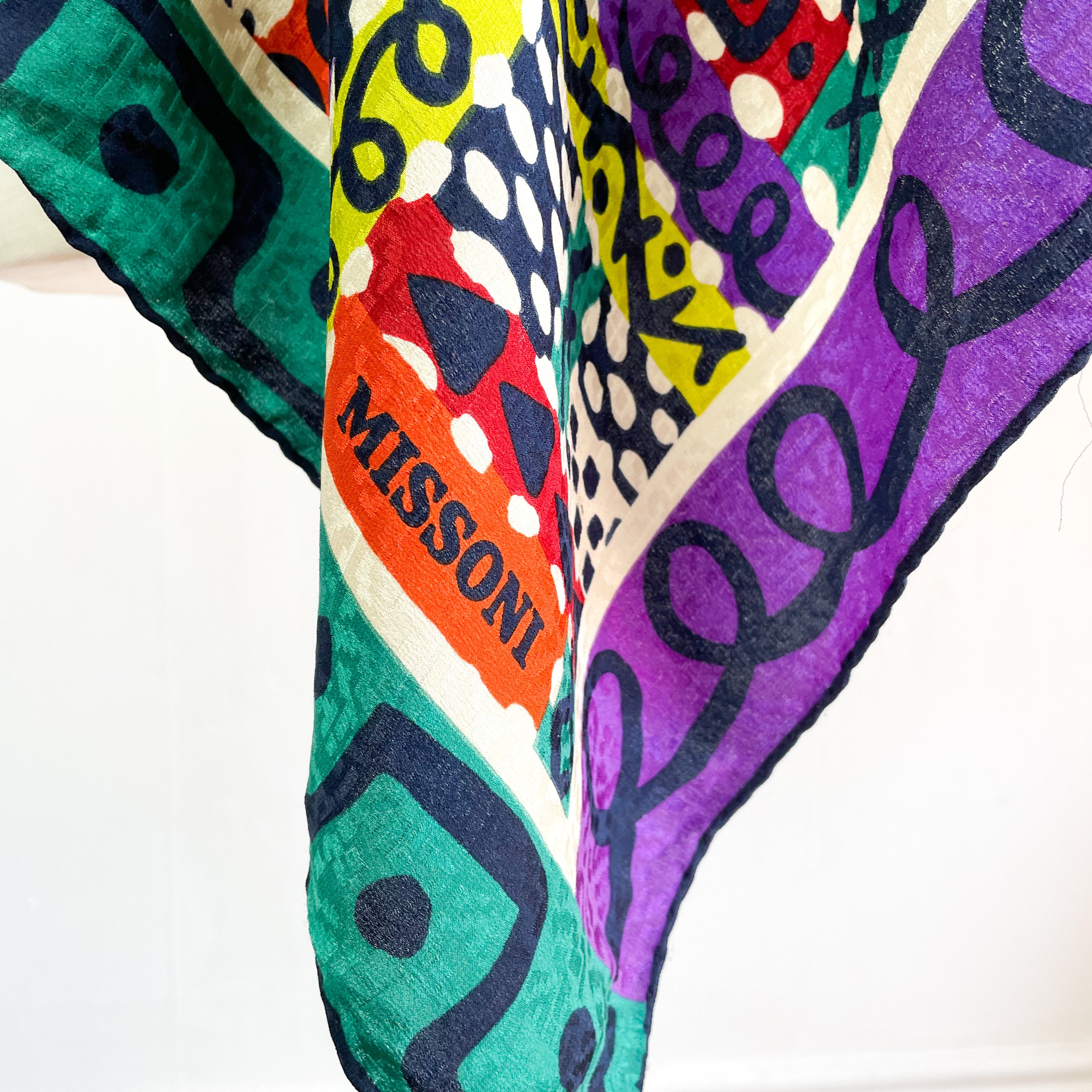 Missoni Abstract Designer Silk Scarf