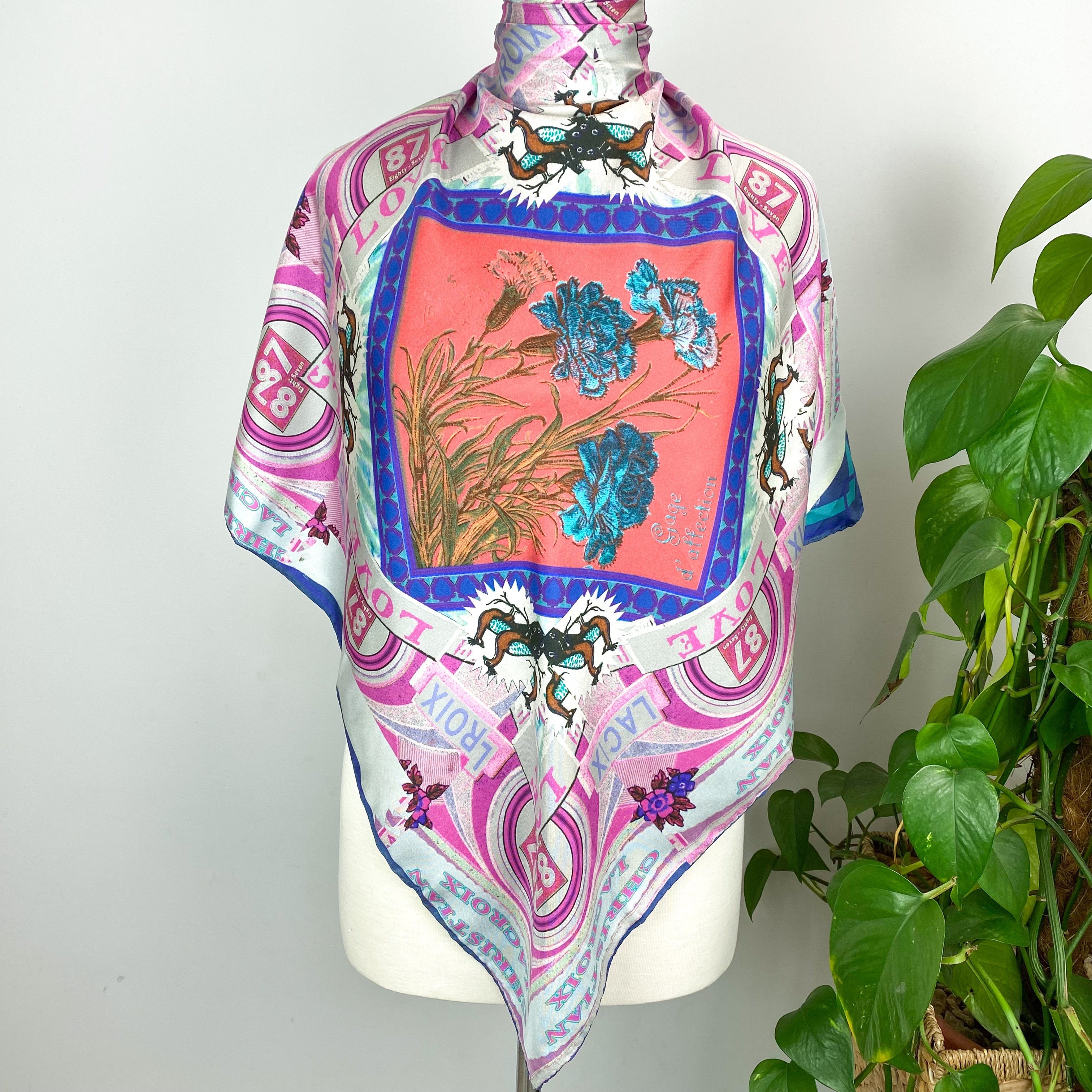 Christian Lacroix Silk Scarf