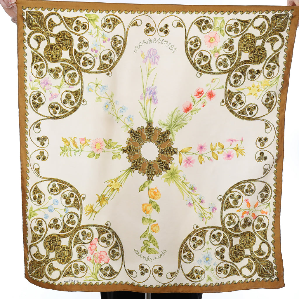 Hermès Arabesques Silk Scarf