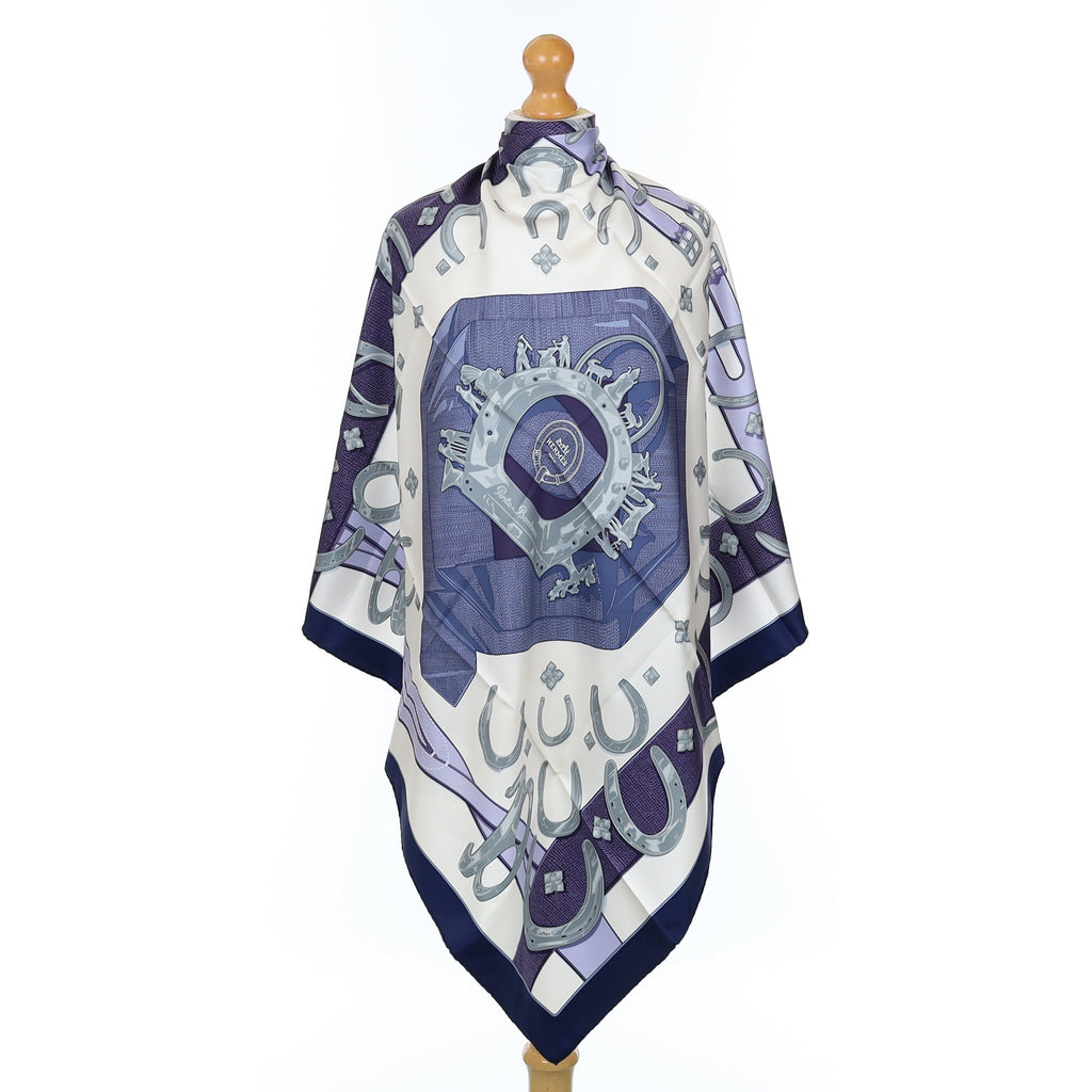 Hermes Porte Bonheur Silk Scarf Quite Rare