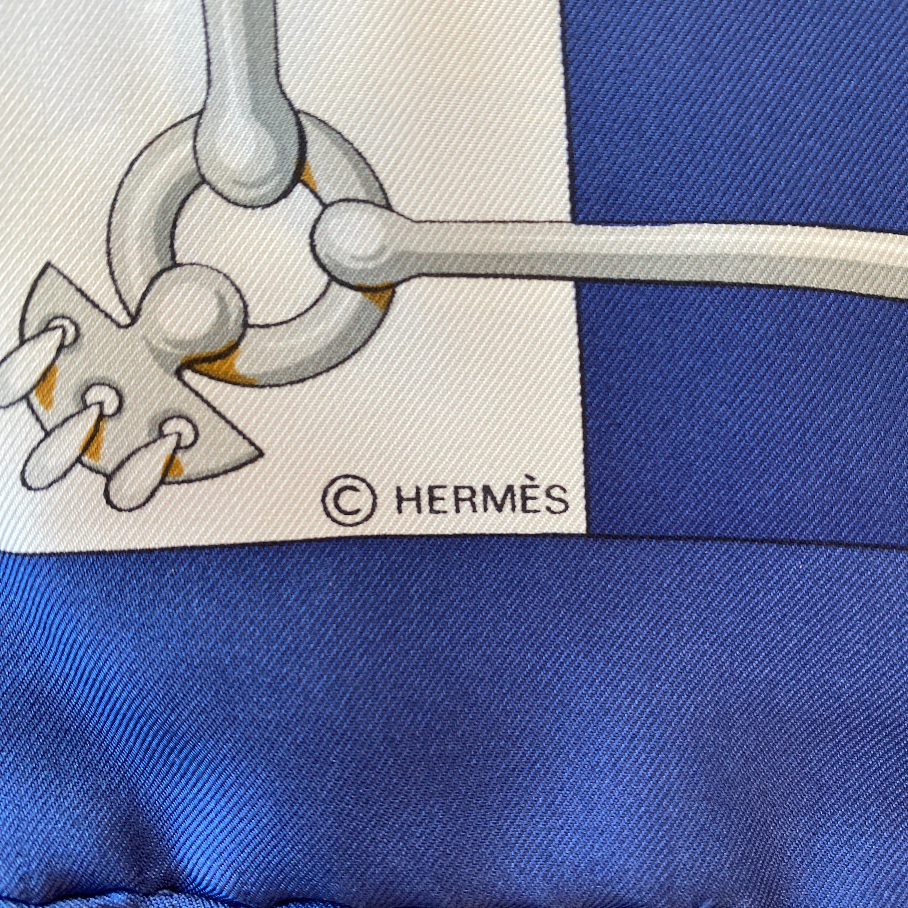 Hermès Cliquetis Silk Scarf