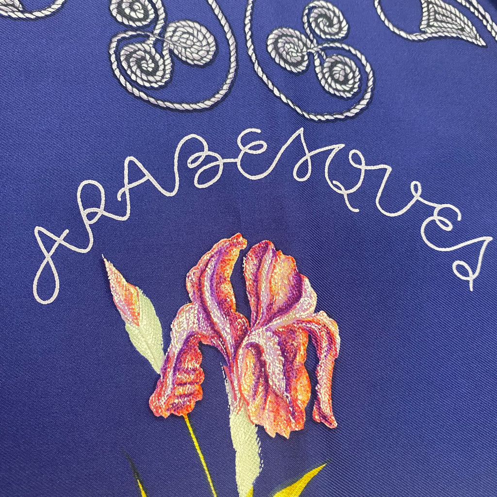 Hermès Ababesques Vintage Silk Scarf