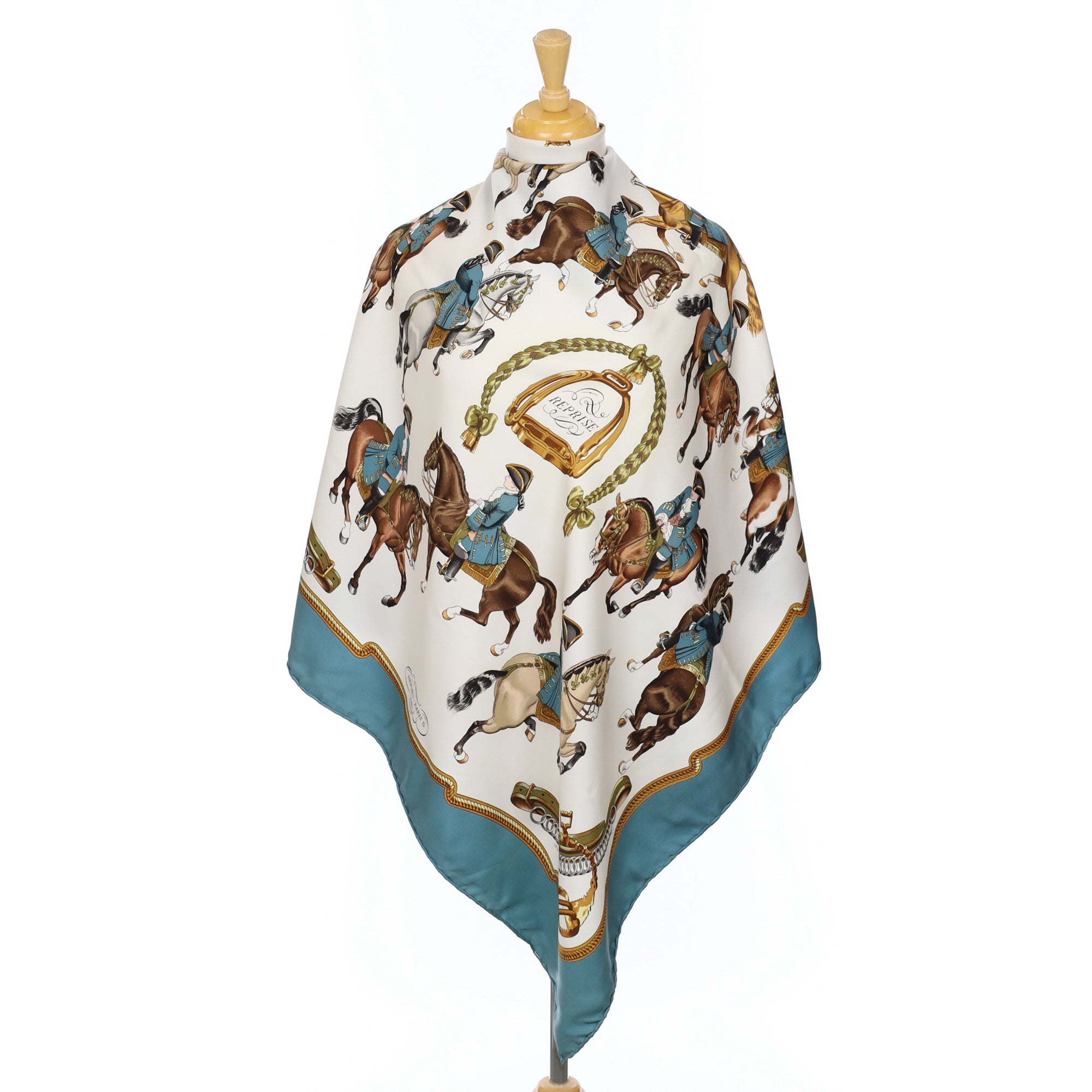 Hermès Reprise Vintage Silk Scarf