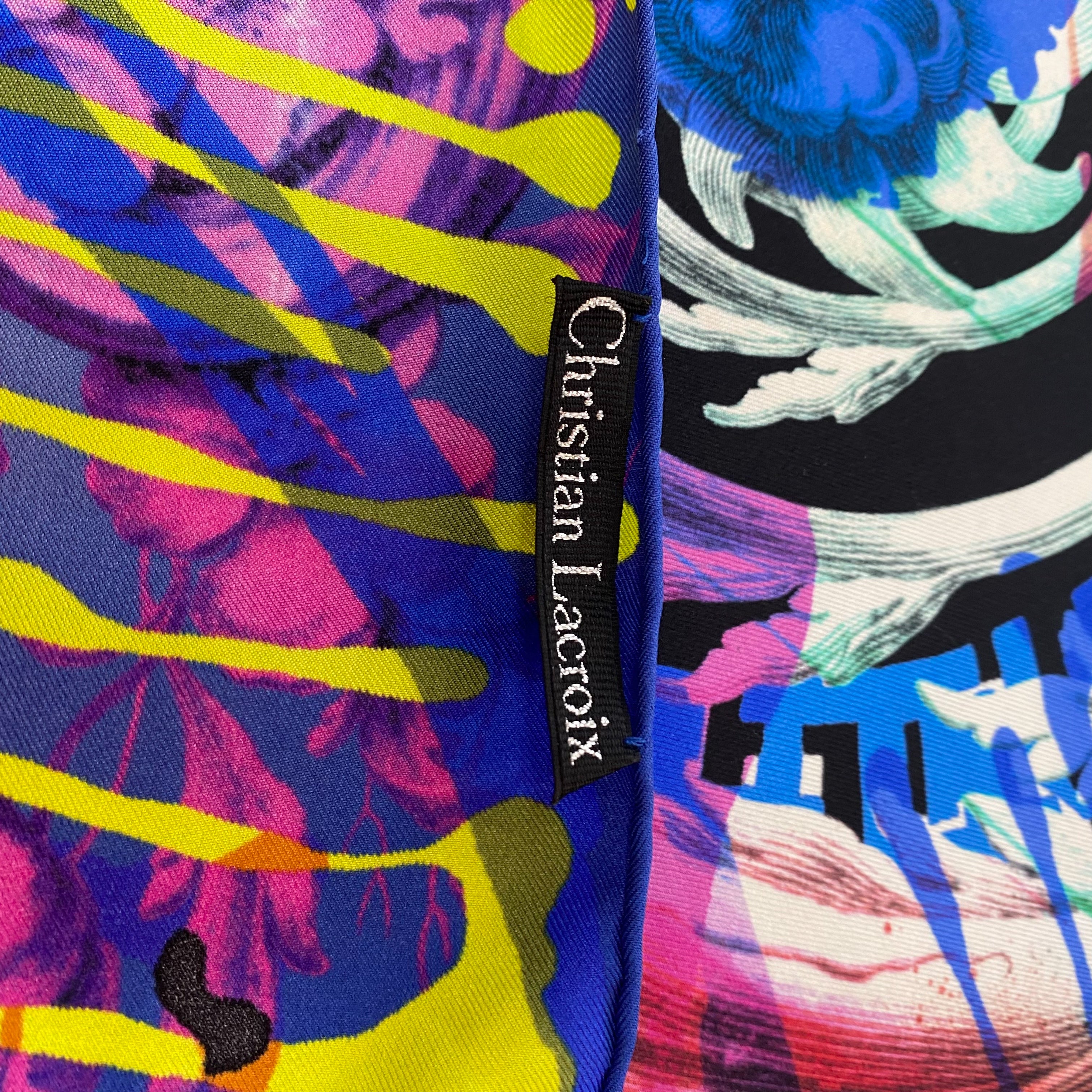 Christian Lacroix Designer Silk Scarf