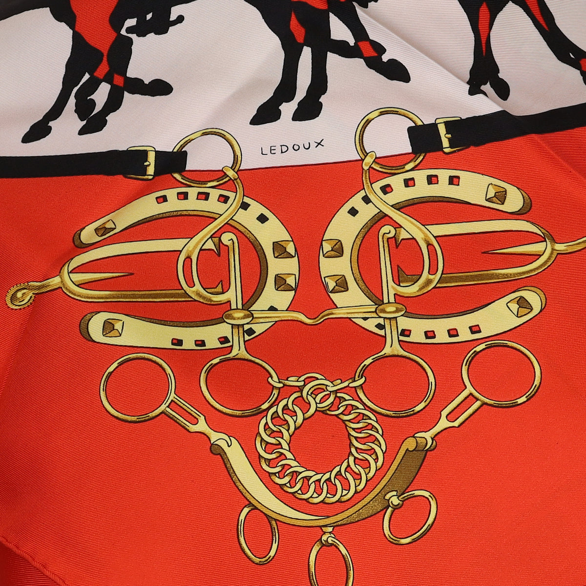 Hermès Manège Silk Scarf Quite Rare