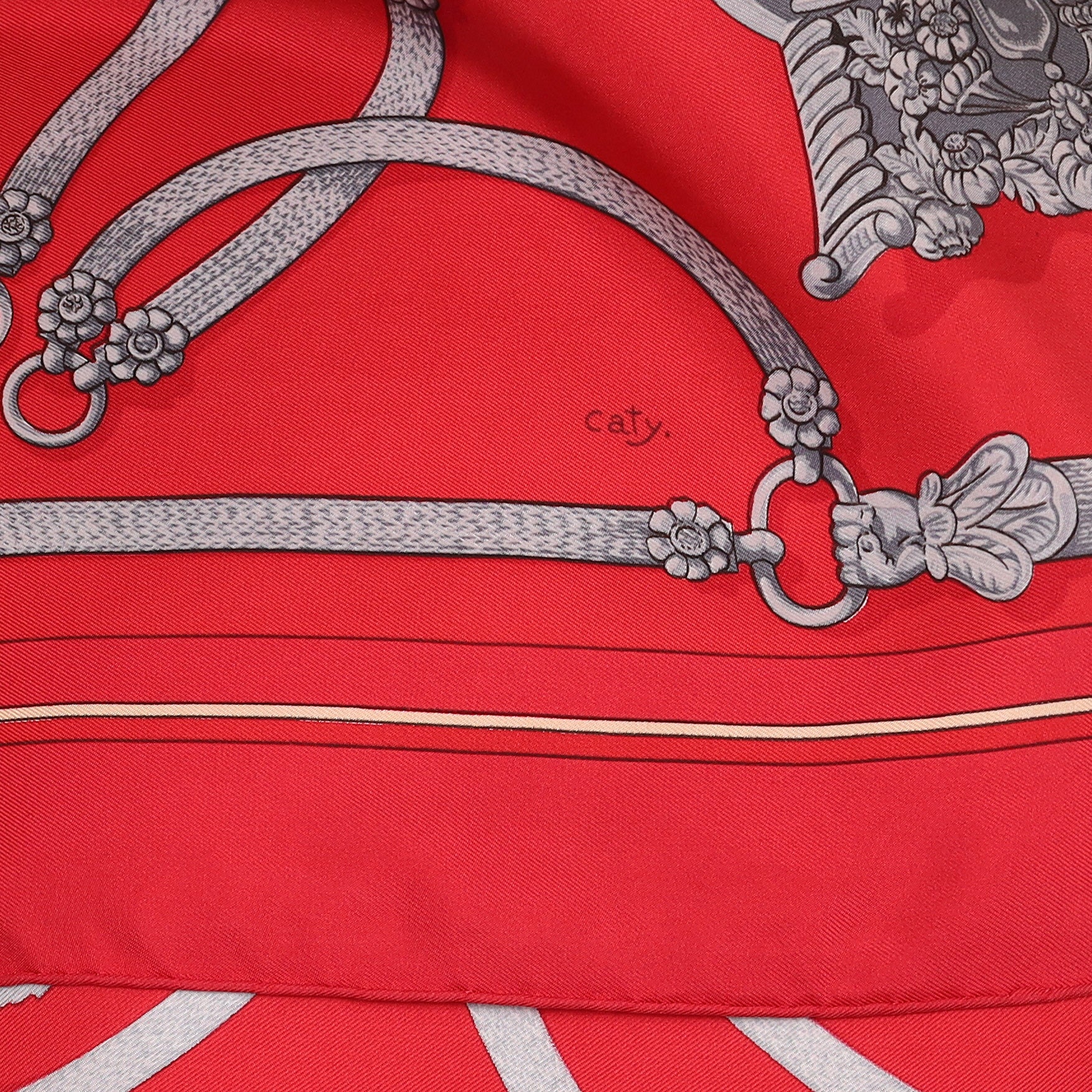 Hermès Gaucho par Hermès Paris Silk Scarf