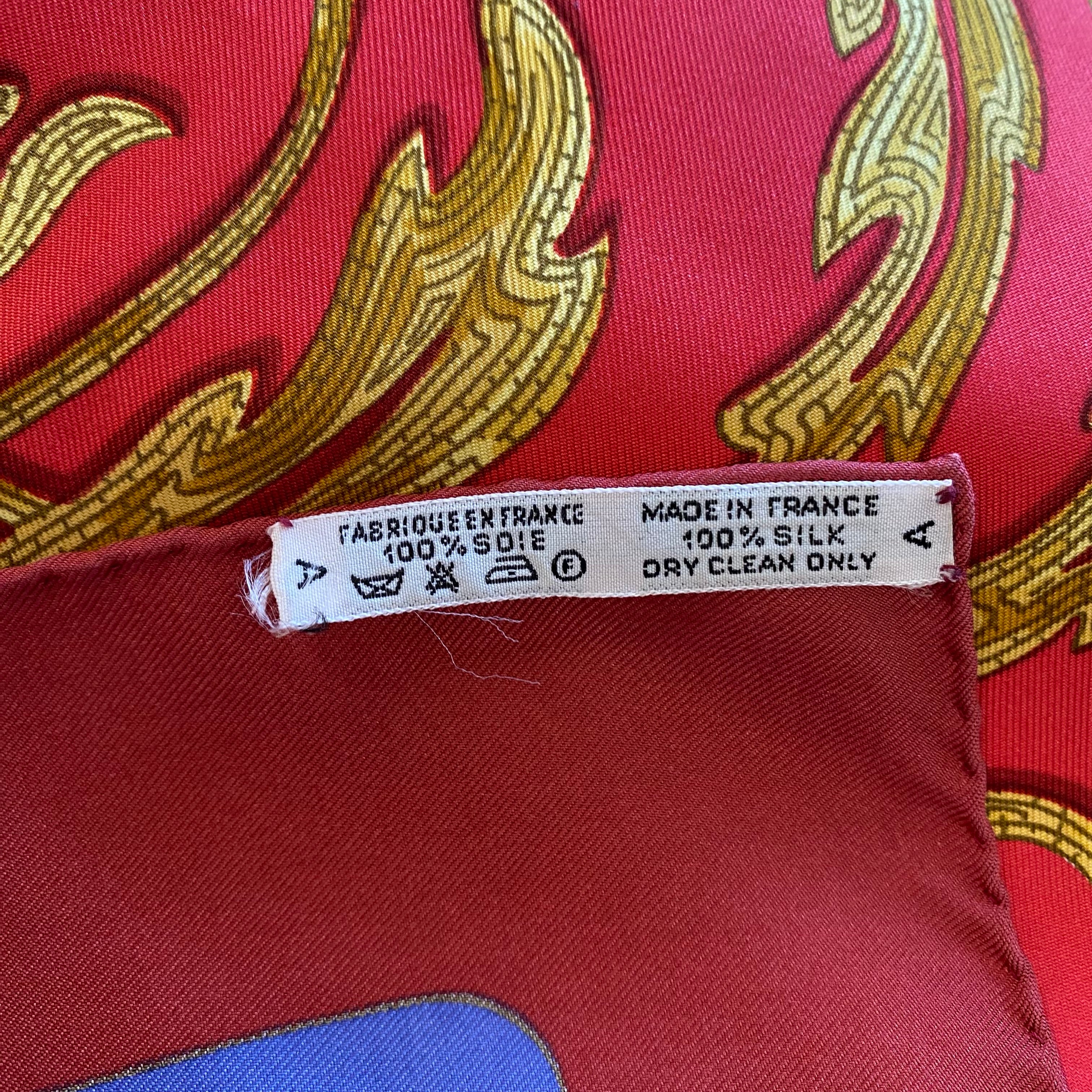 Hermès Cheval Turc Silk Scarf