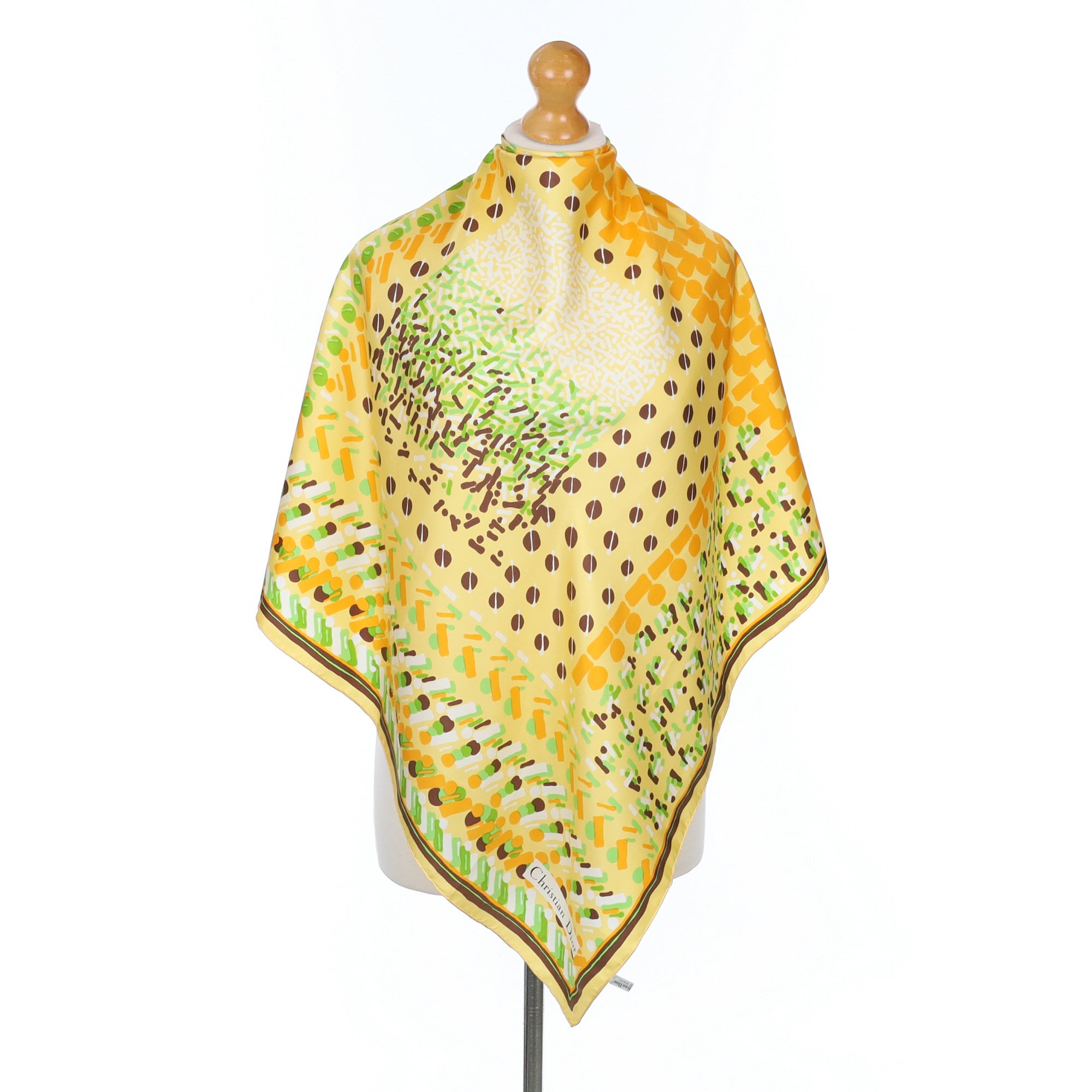 Immaculate Christian Dior Vintage Silk Scarf