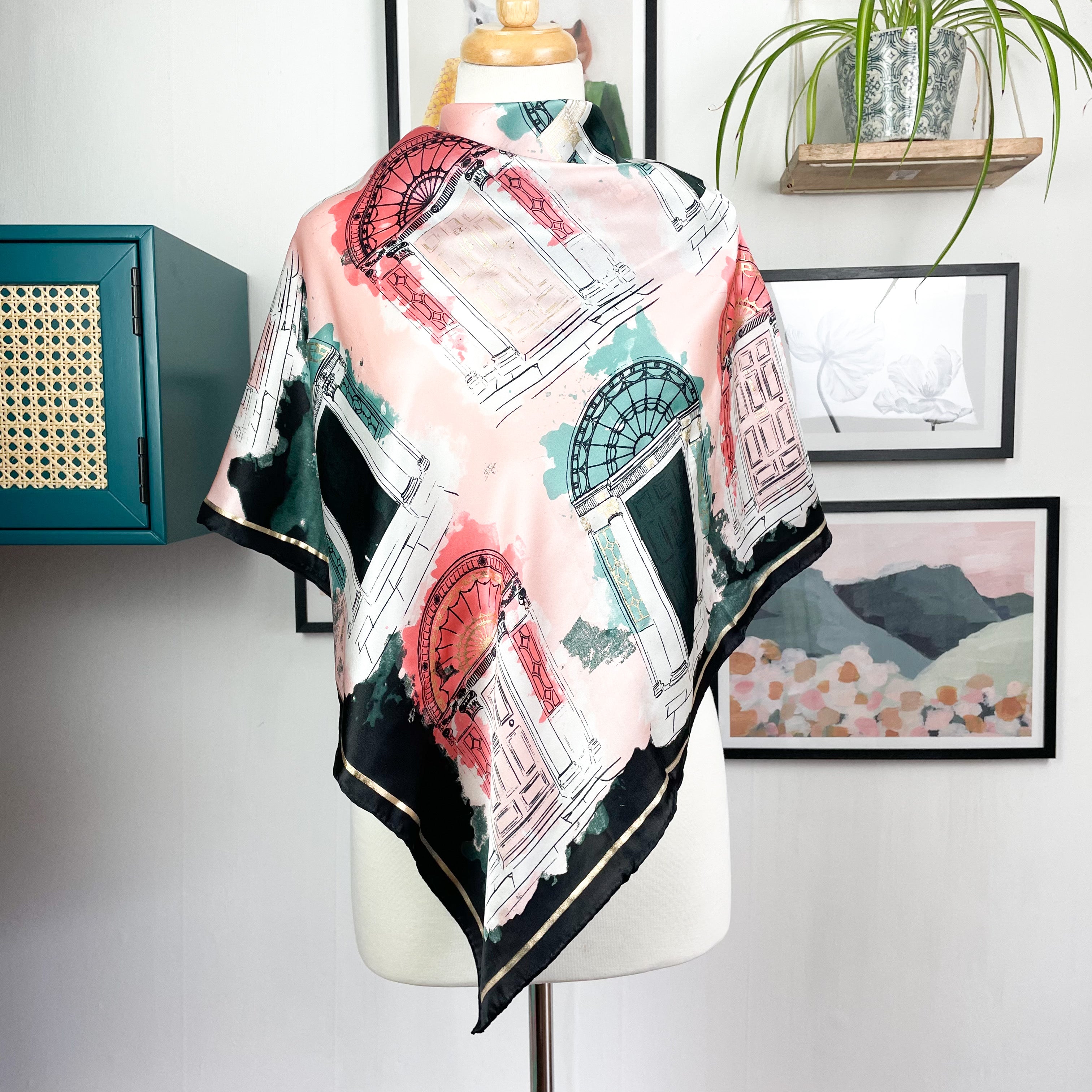 Brand New Patrick Francis Silk Scarf