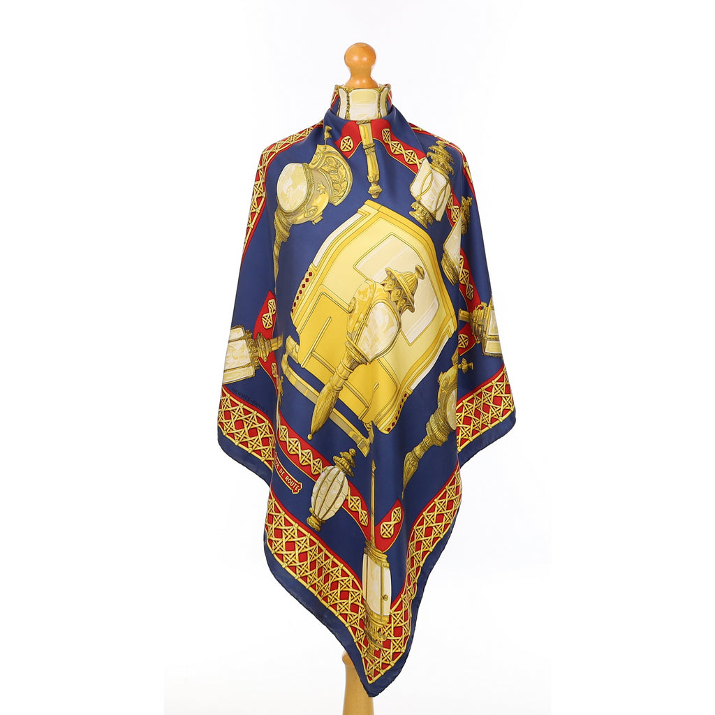 Hermès Feux de Route Silk Scarf