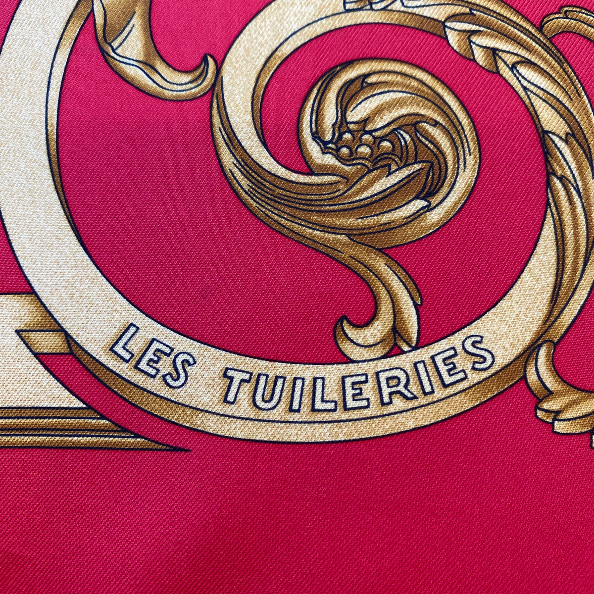 Pristine Hermès Les Tuileries Silk Scarf