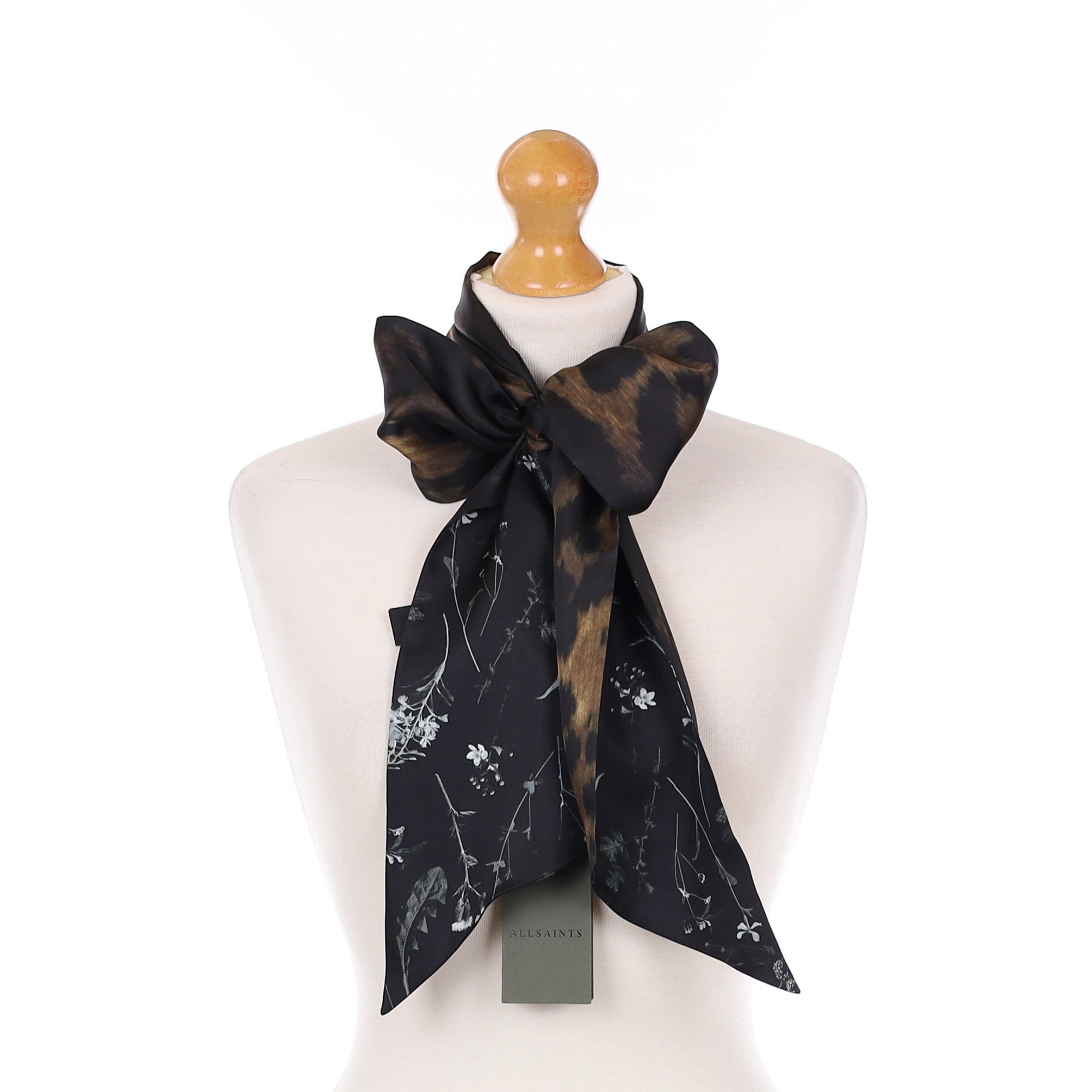 Brand New Animal Print Silk Scarf