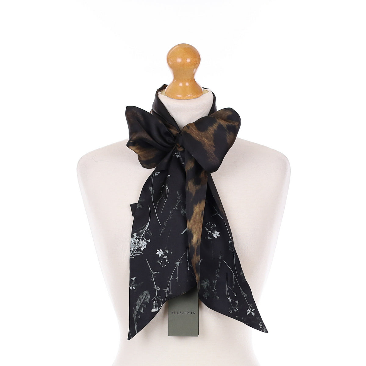 Brand New Animal Print Silk Scarf