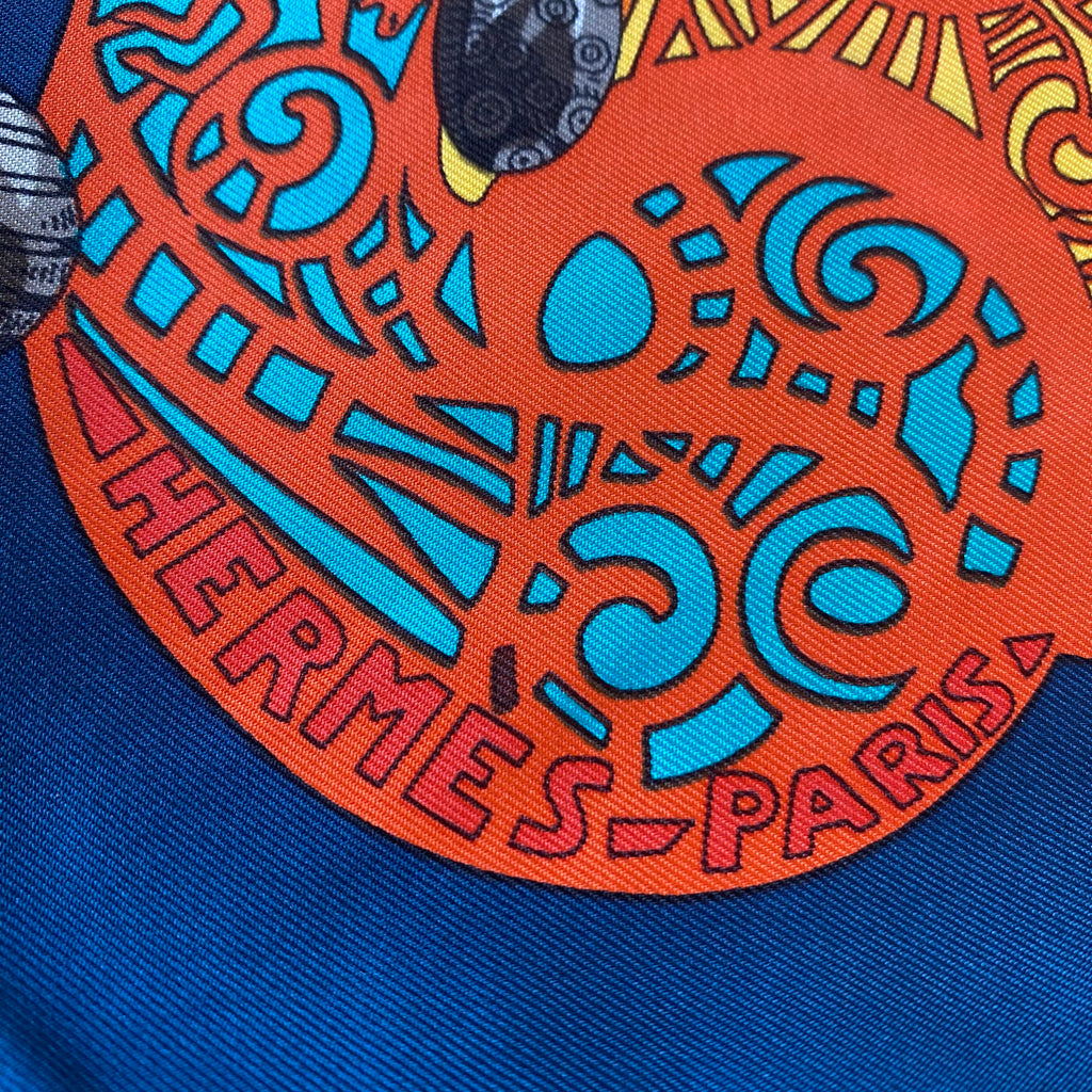 Hermès L’atlantide Silk Scarf