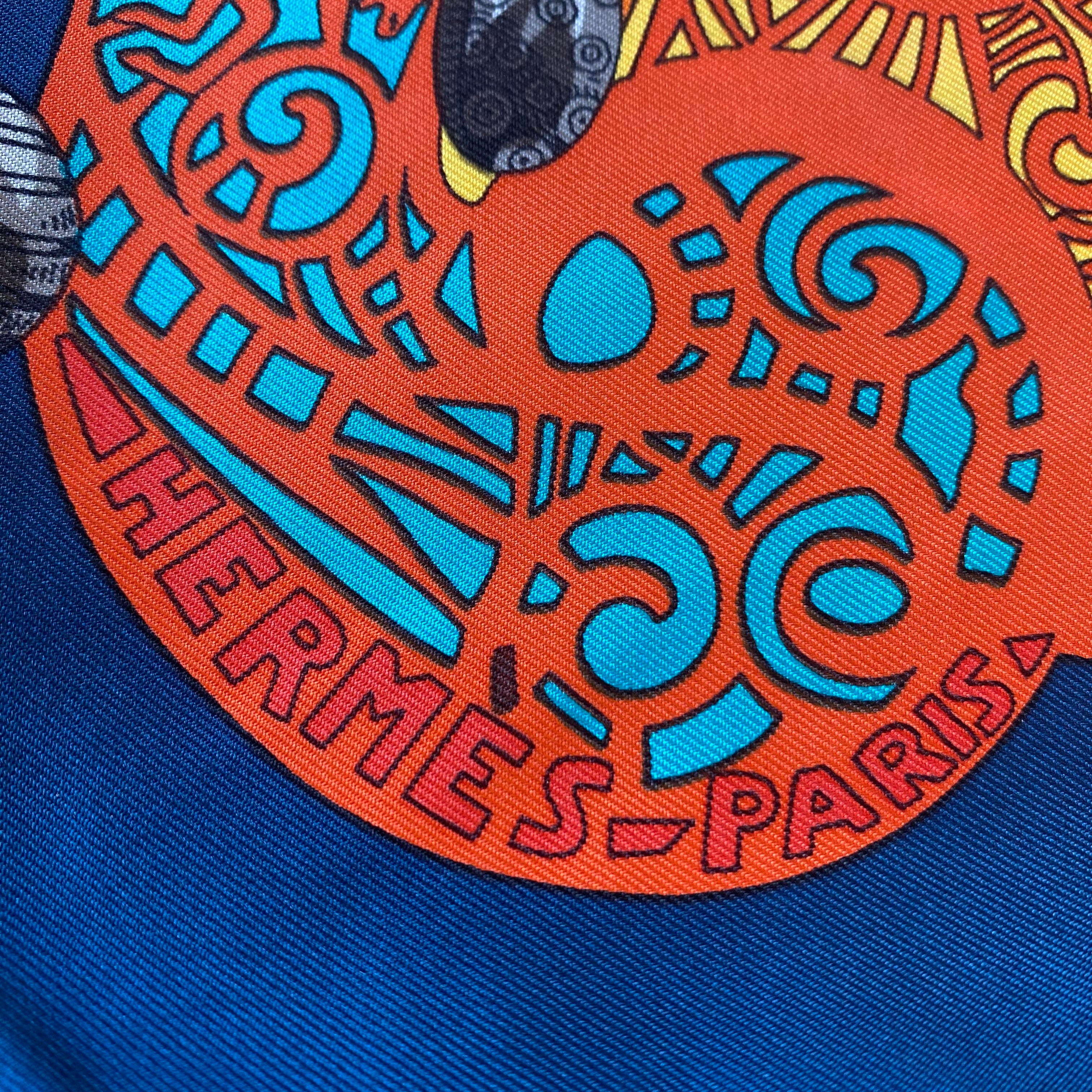 Hermès L’atlantide Silk Scarf