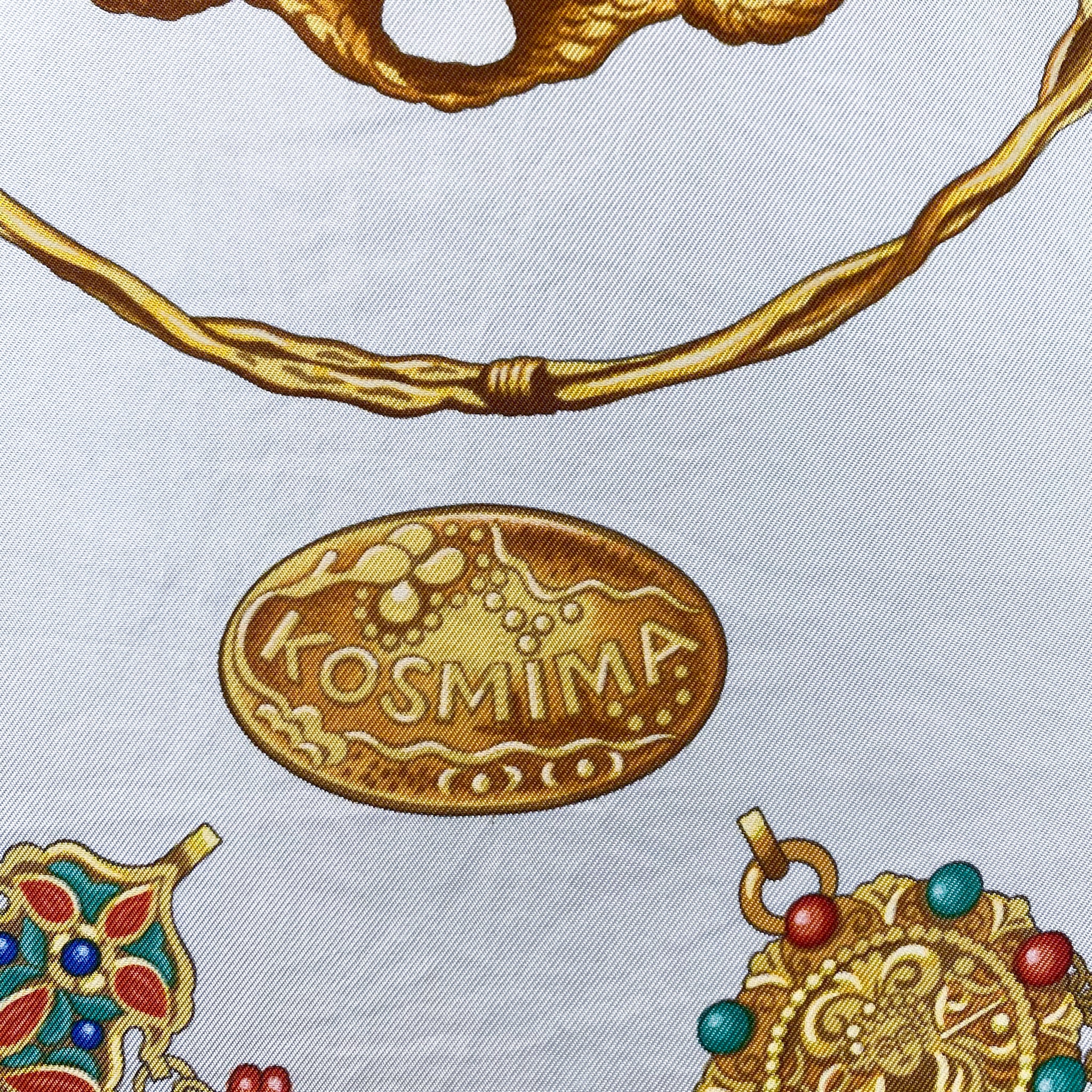 Boxed Hermes Kosmima Vintage Silk Scarf