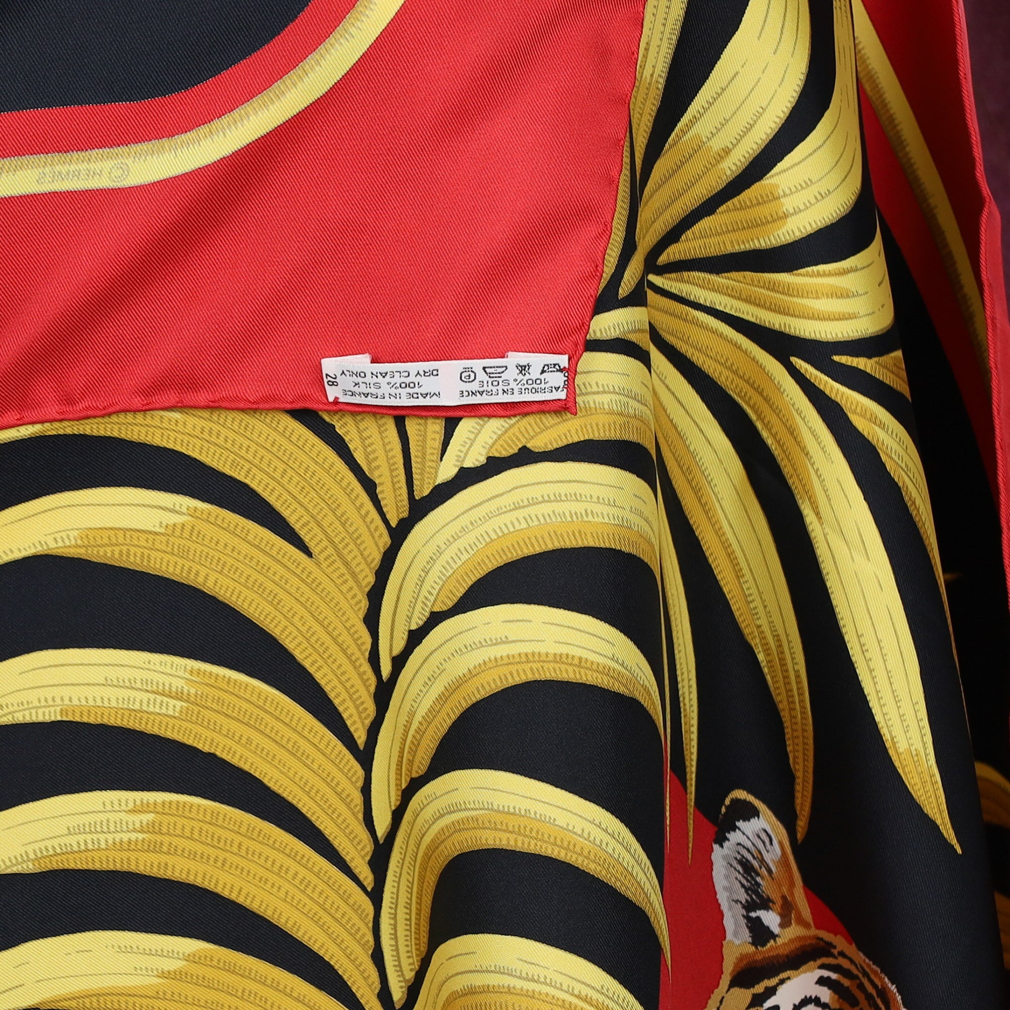 Hermès Tigre Royal Silk Scarf