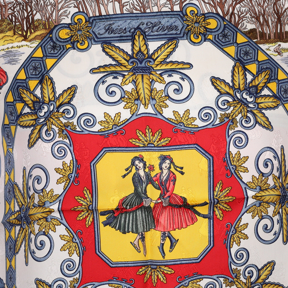 Brand New Boxed Hermès Joies D’hiver Silk Scarf Rare