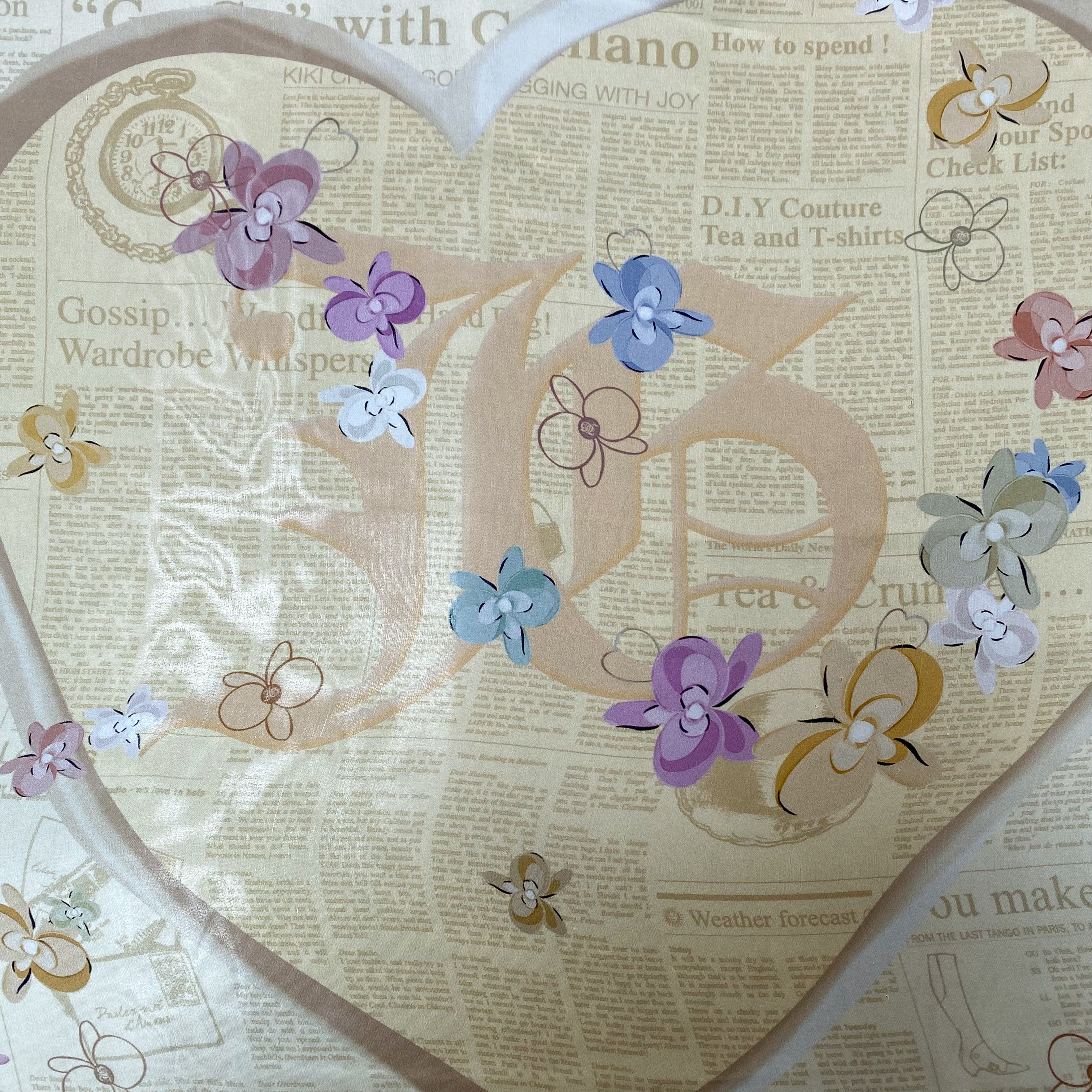 Brand New John Galliano Silk Scarf