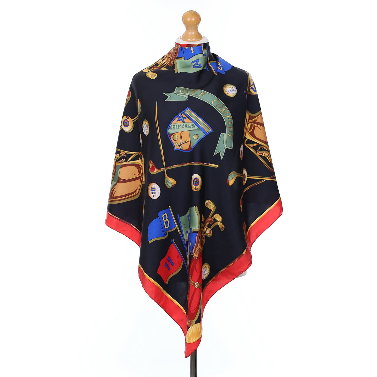 Codello Golf Motif Silk Scarf