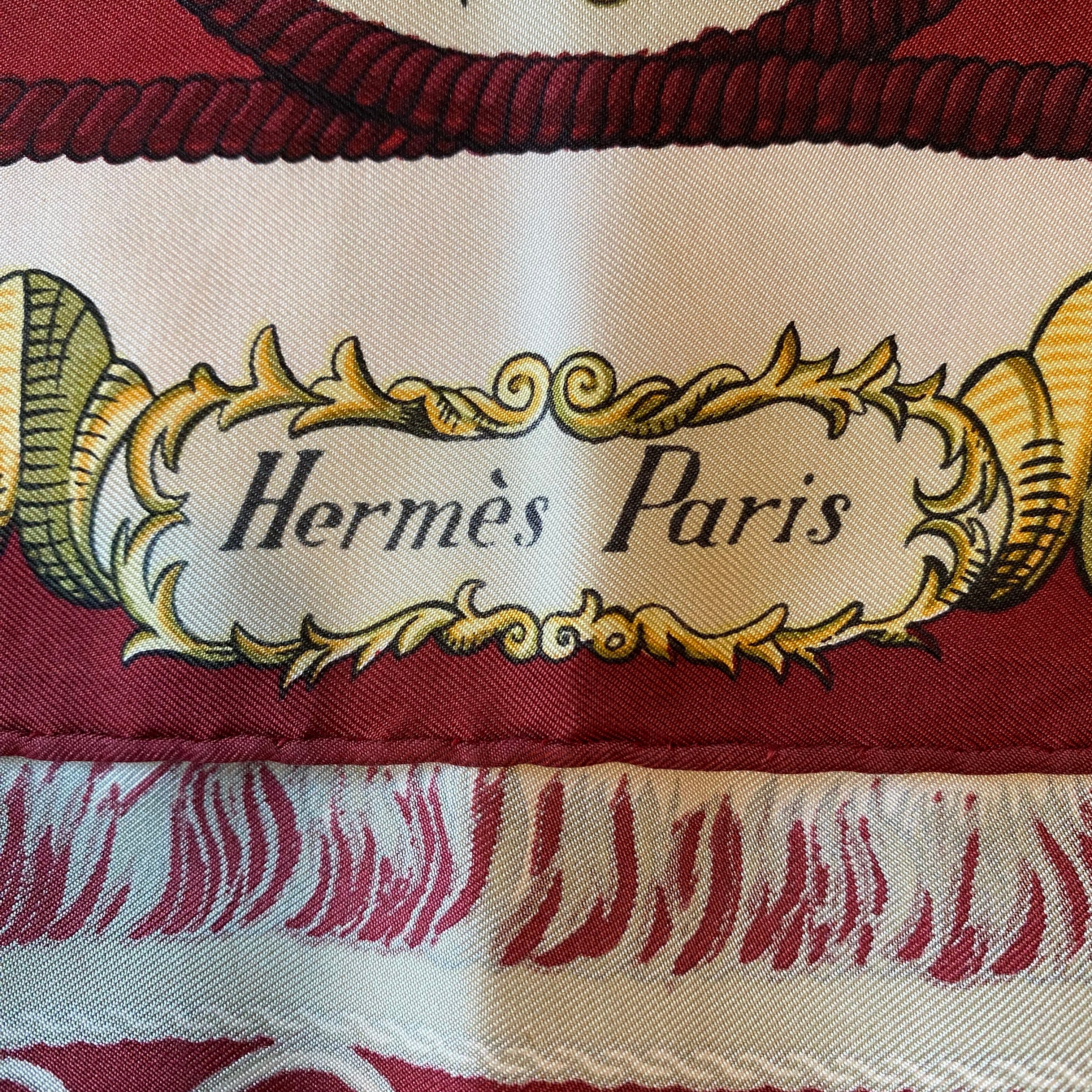 Hermès Lvdovicvs Magnvs Silk Scarf