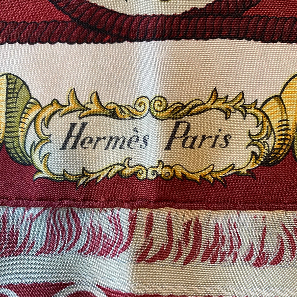 Hermès Lvdovicvs Magnvs Silk Scarf