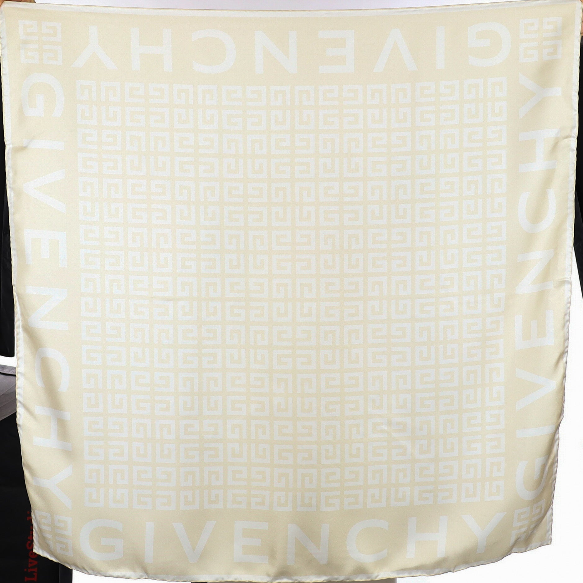 Brand New Boxed Givenchy Vintage Silk Scarf