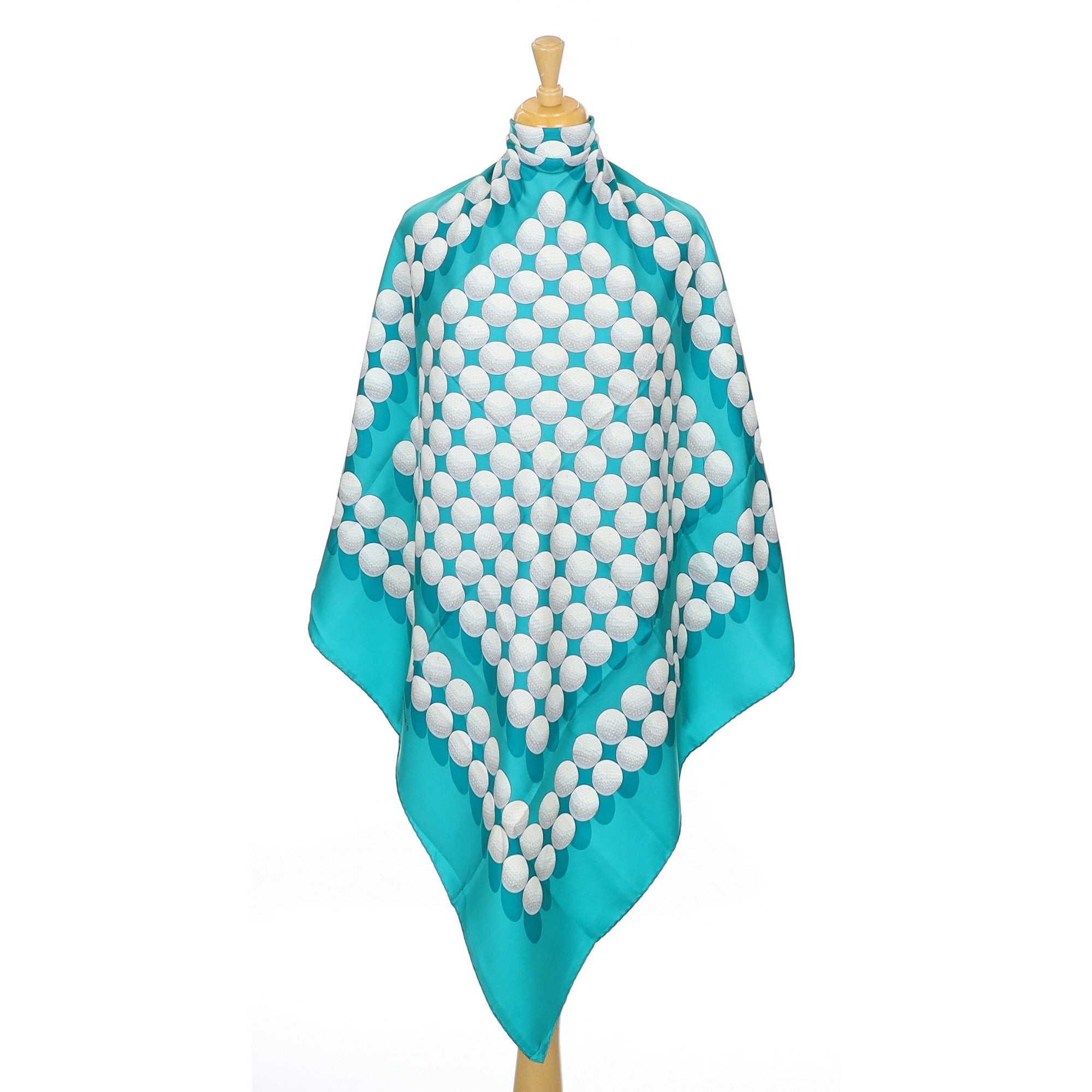 Hermès Balles de Golf Silk Scarf
