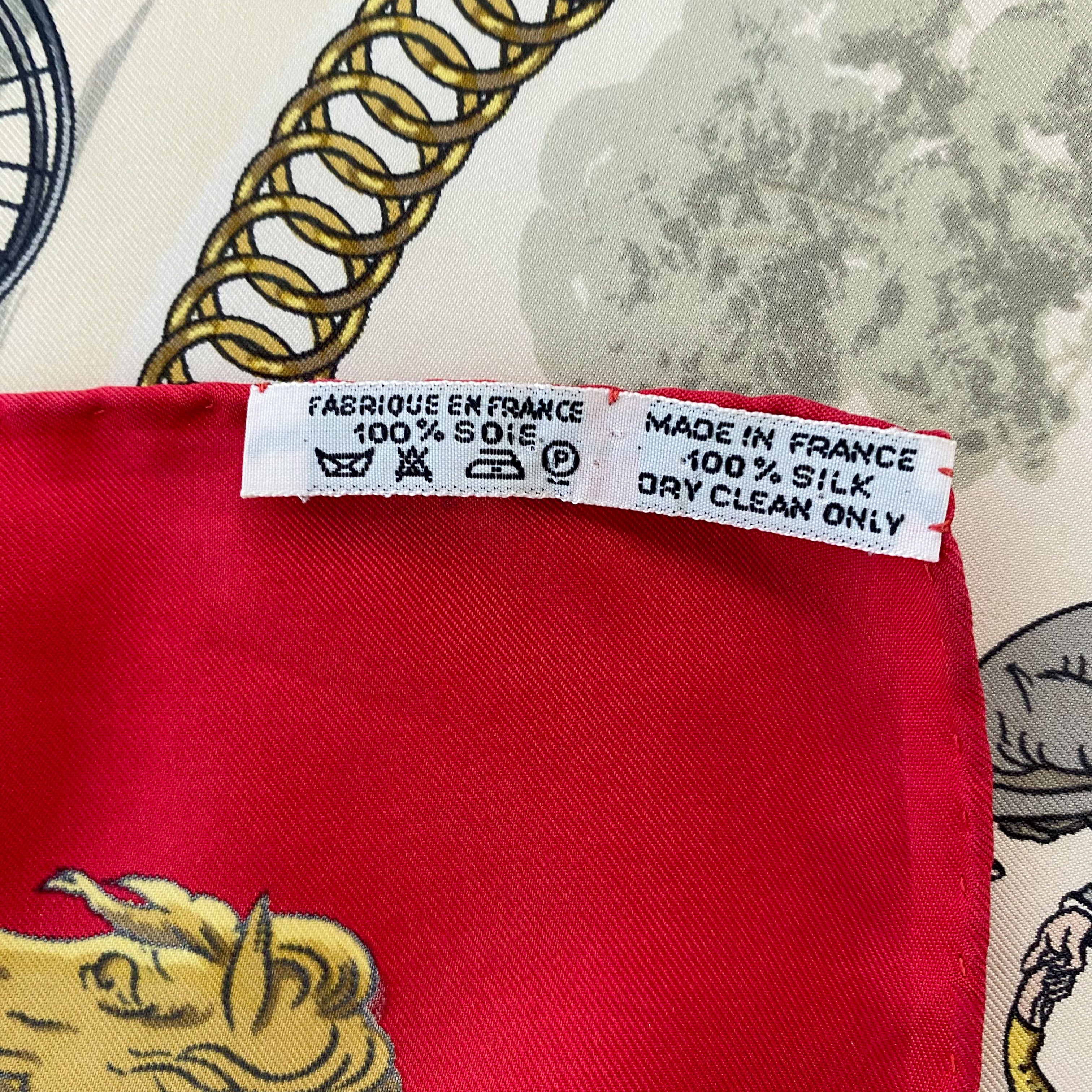 Hermès La Promenade De Longchamps Silk Scarf