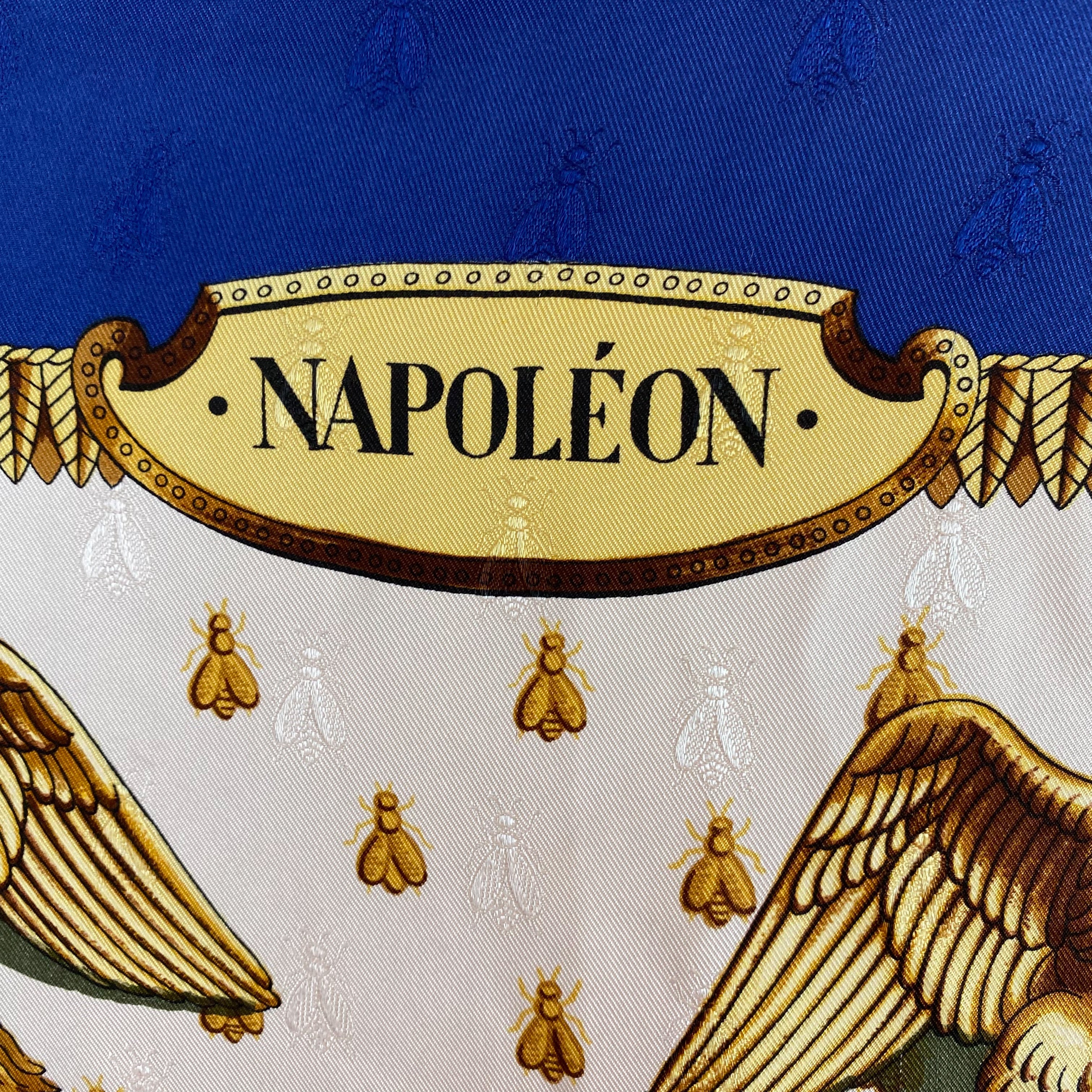 Boxed Hermes Napoléon Silk Scarf