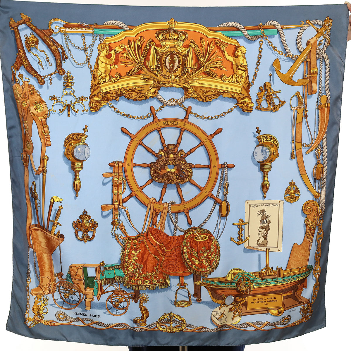 Hermès Musée Silk Scarf