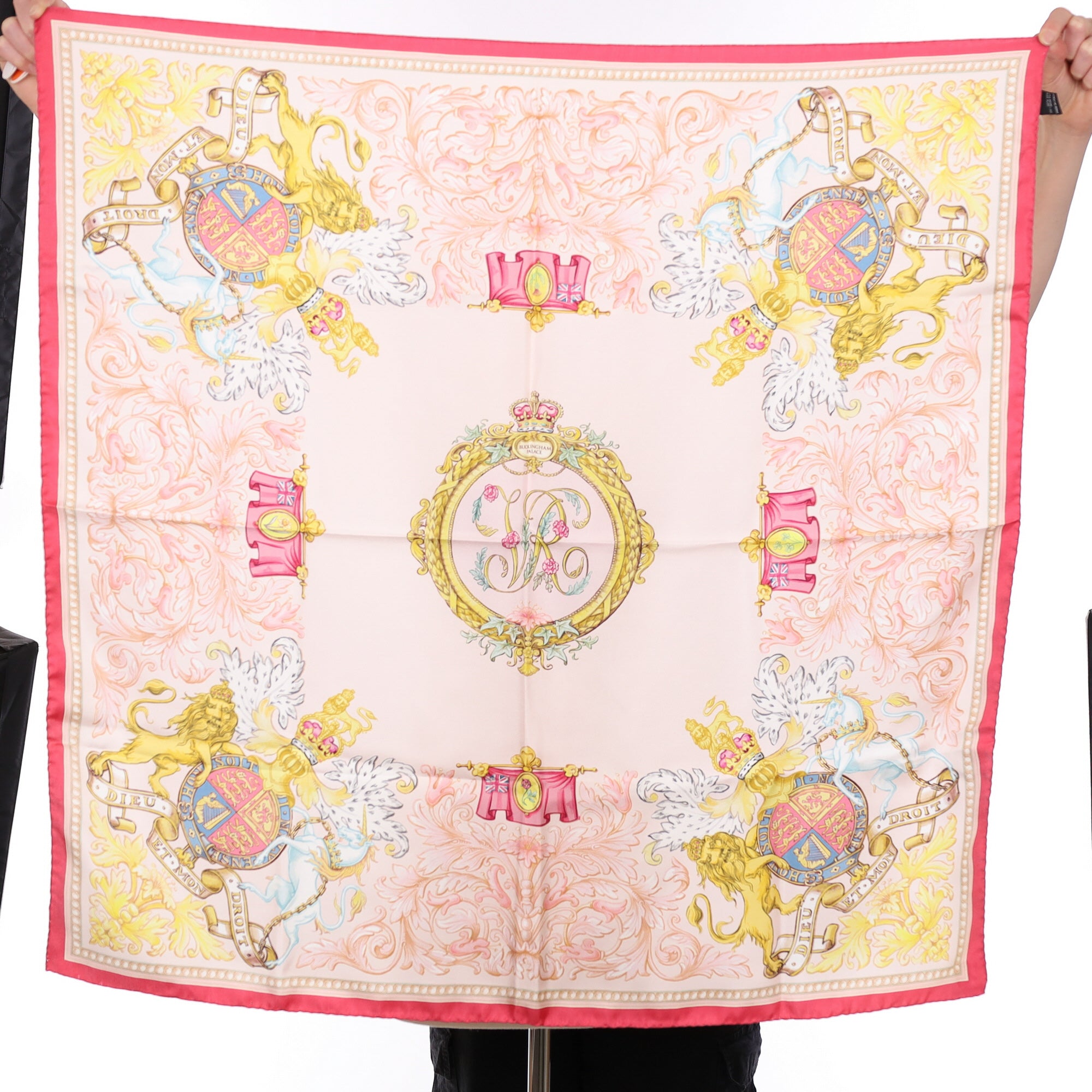 Brand New Buckingham Palace Silk Scarf