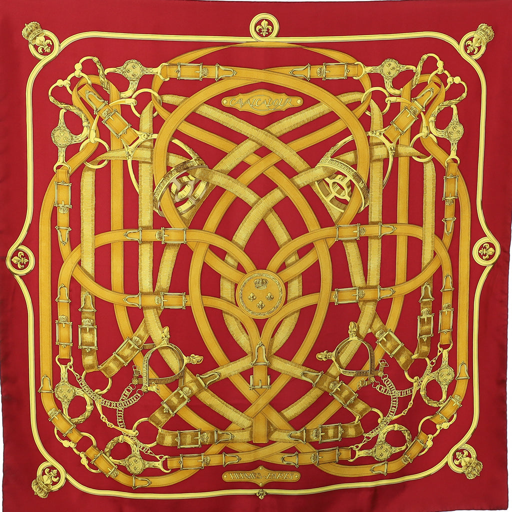 Hermès Cavalcadour Silk Scarf