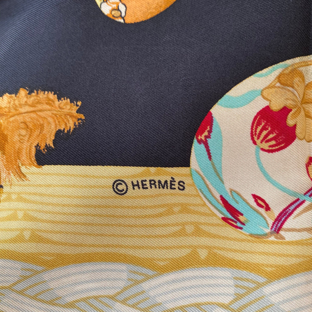 Hermès Couvée D’ Hermès Silk Scarf