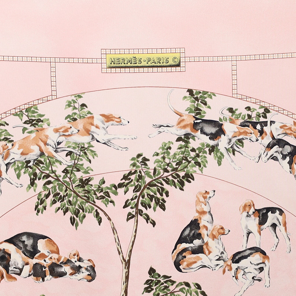 Hermès Le Poitevin Silk Scarf Quite Rare