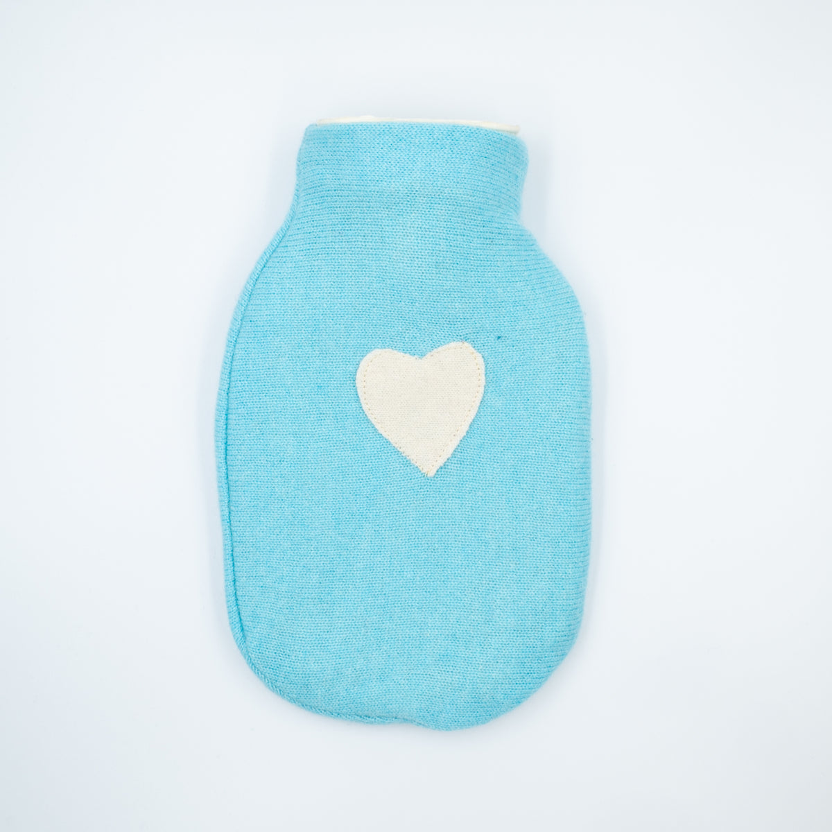 Turquoise Cashmere Small Hot Water Bottle