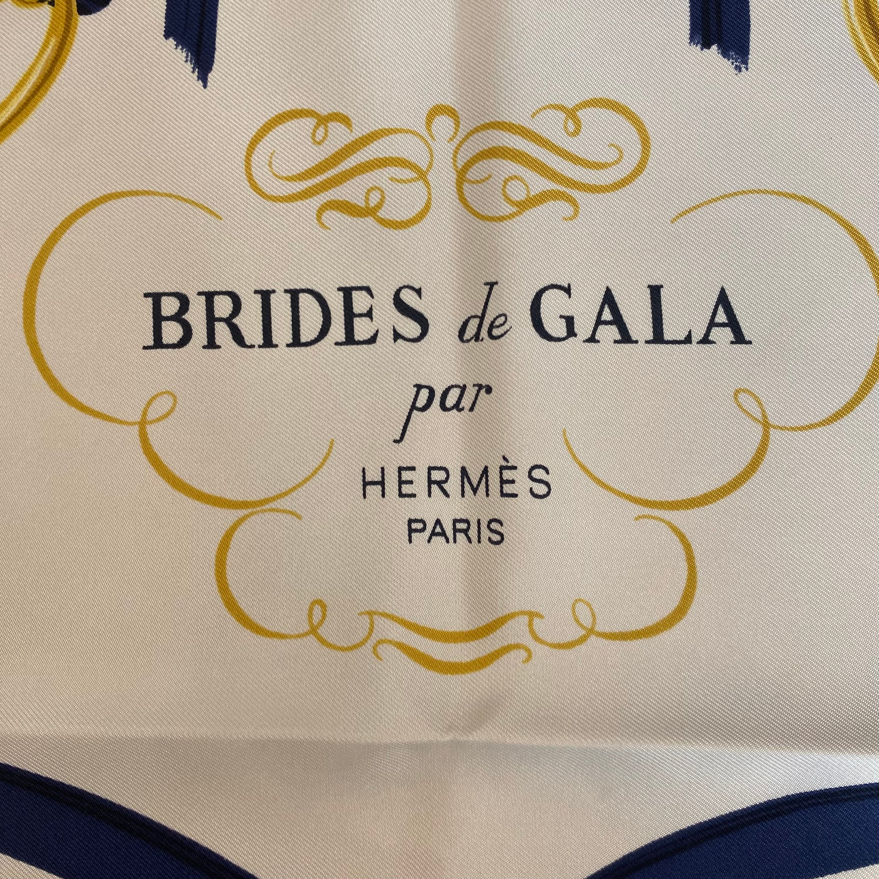 Hermès Brides de Gala Silk Scarf