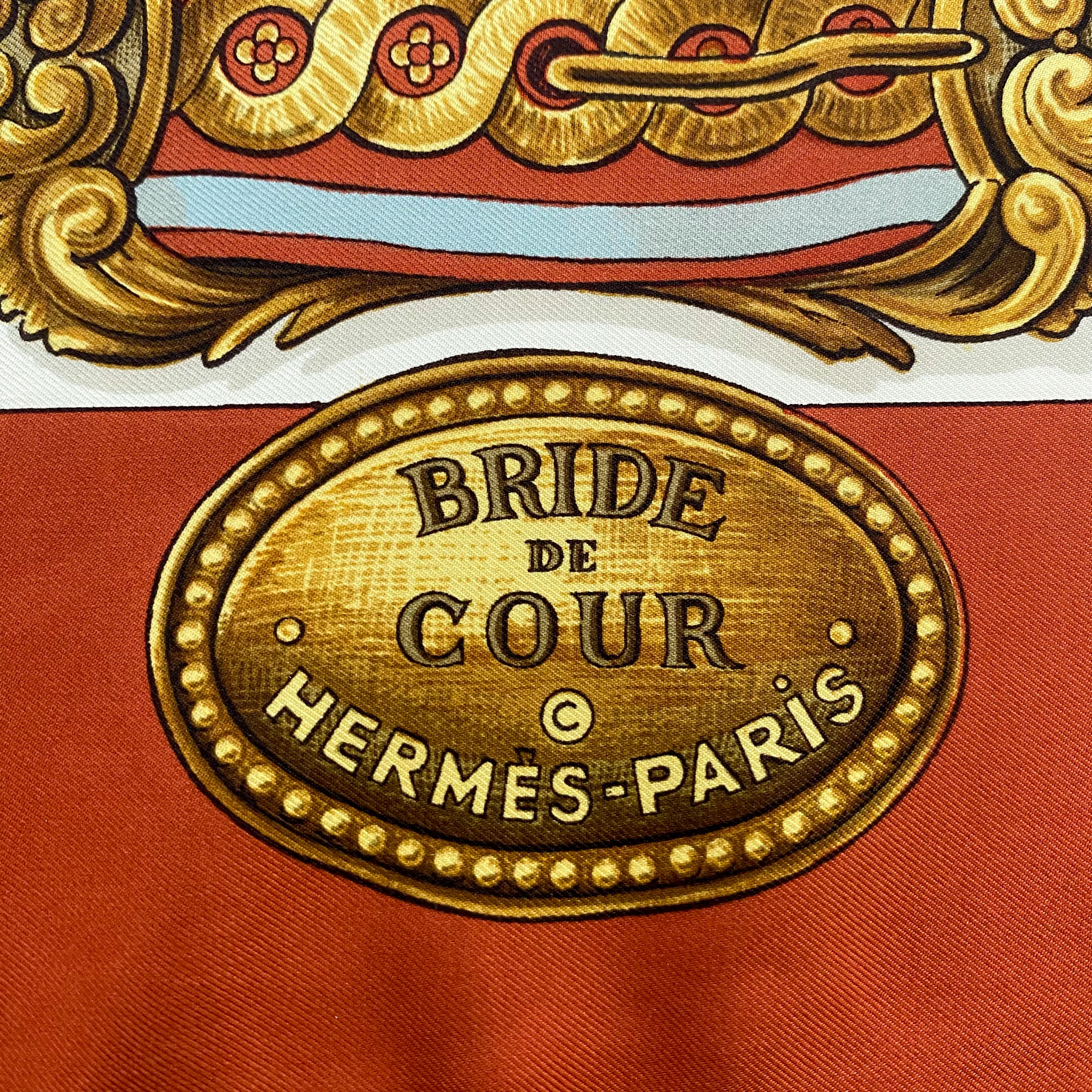 Hermès Bride De Cour Silk Scarf