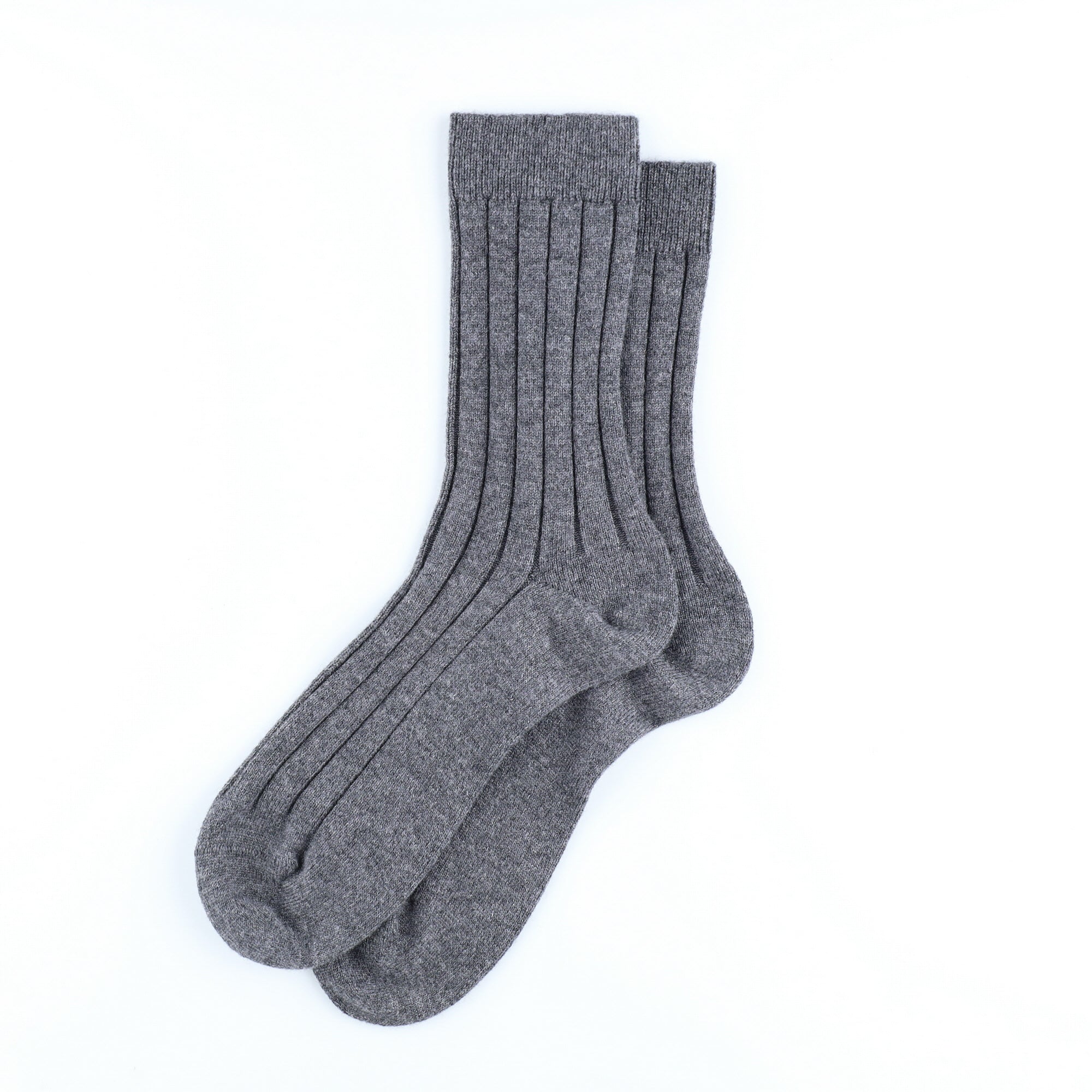 Men’s Brand New Scottish Slate Grey Cashmere Every Day Socks UK 10-12