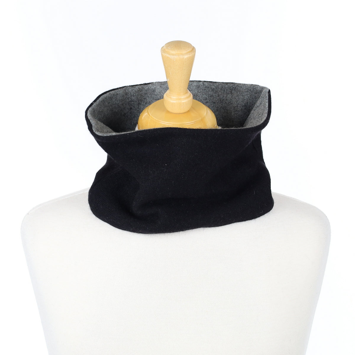 Men’s Black and Ash Grey Neck Warmer