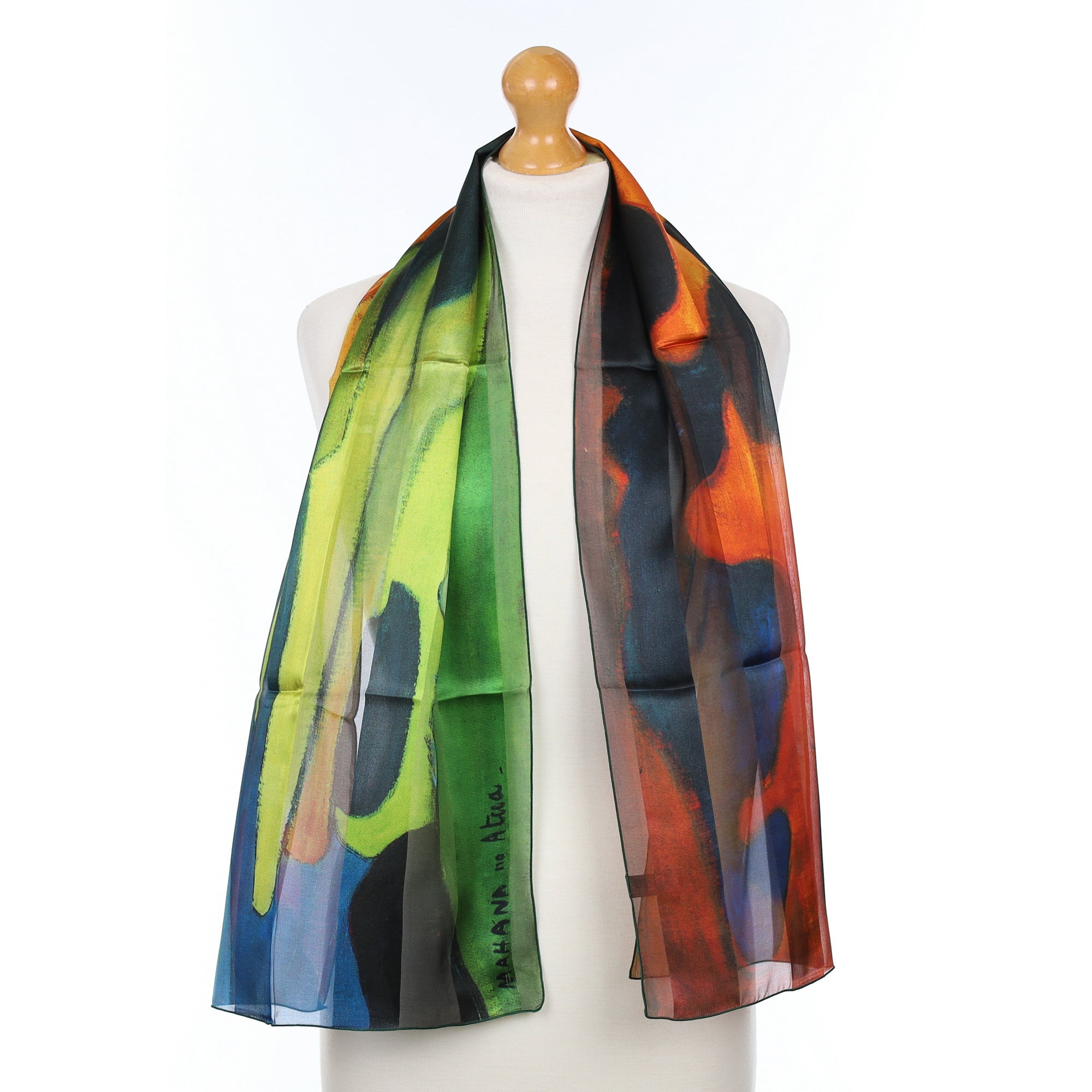 Brand New Boxed Brochier Soieries French Silk Scarf