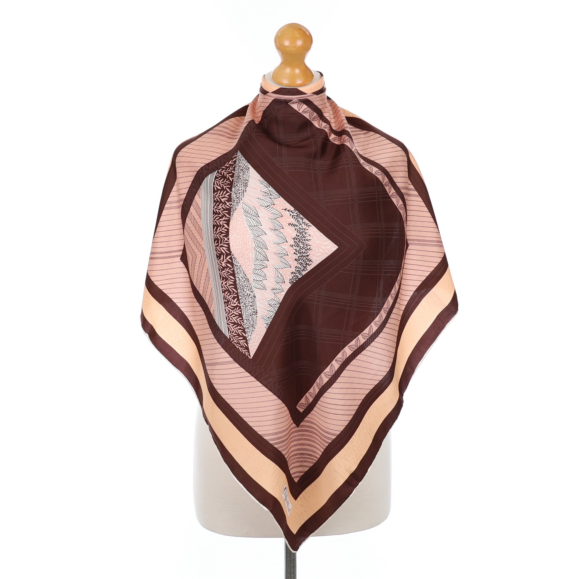 1970s Clifford Bond Vintage Silk Scarf
